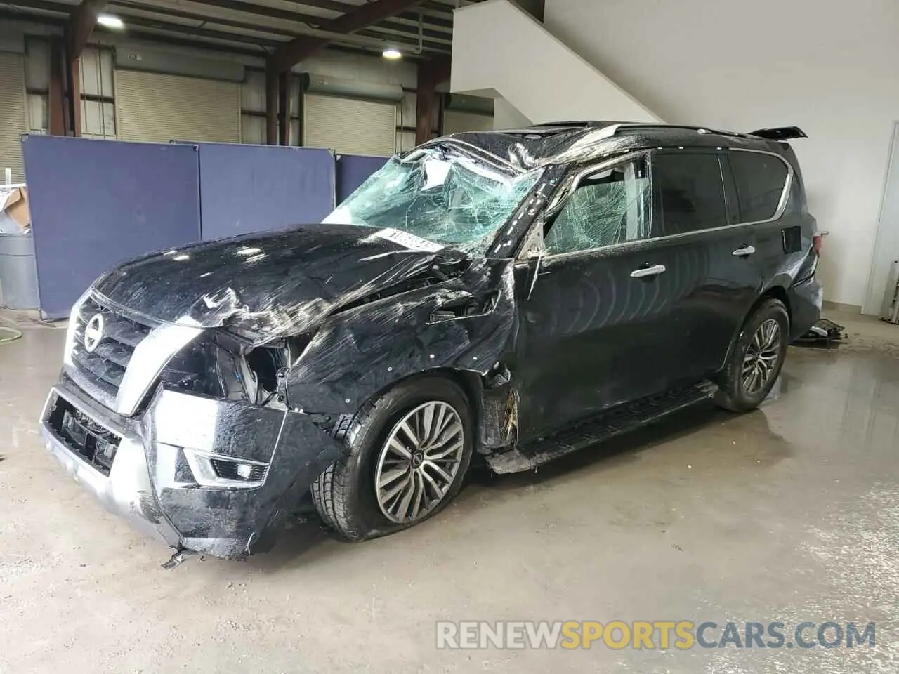 1 Photograph of a damaged car JN8AY2BC1P9181409 NISSAN ARMADA 2023