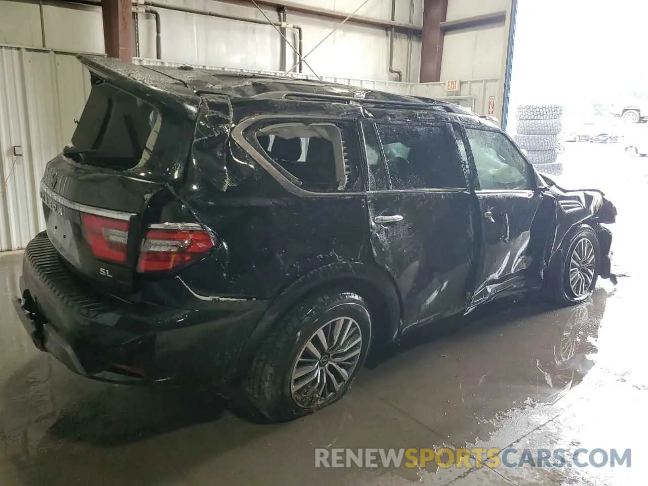 3 Photograph of a damaged car JN8AY2BC1P9181409 NISSAN ARMADA 2023
