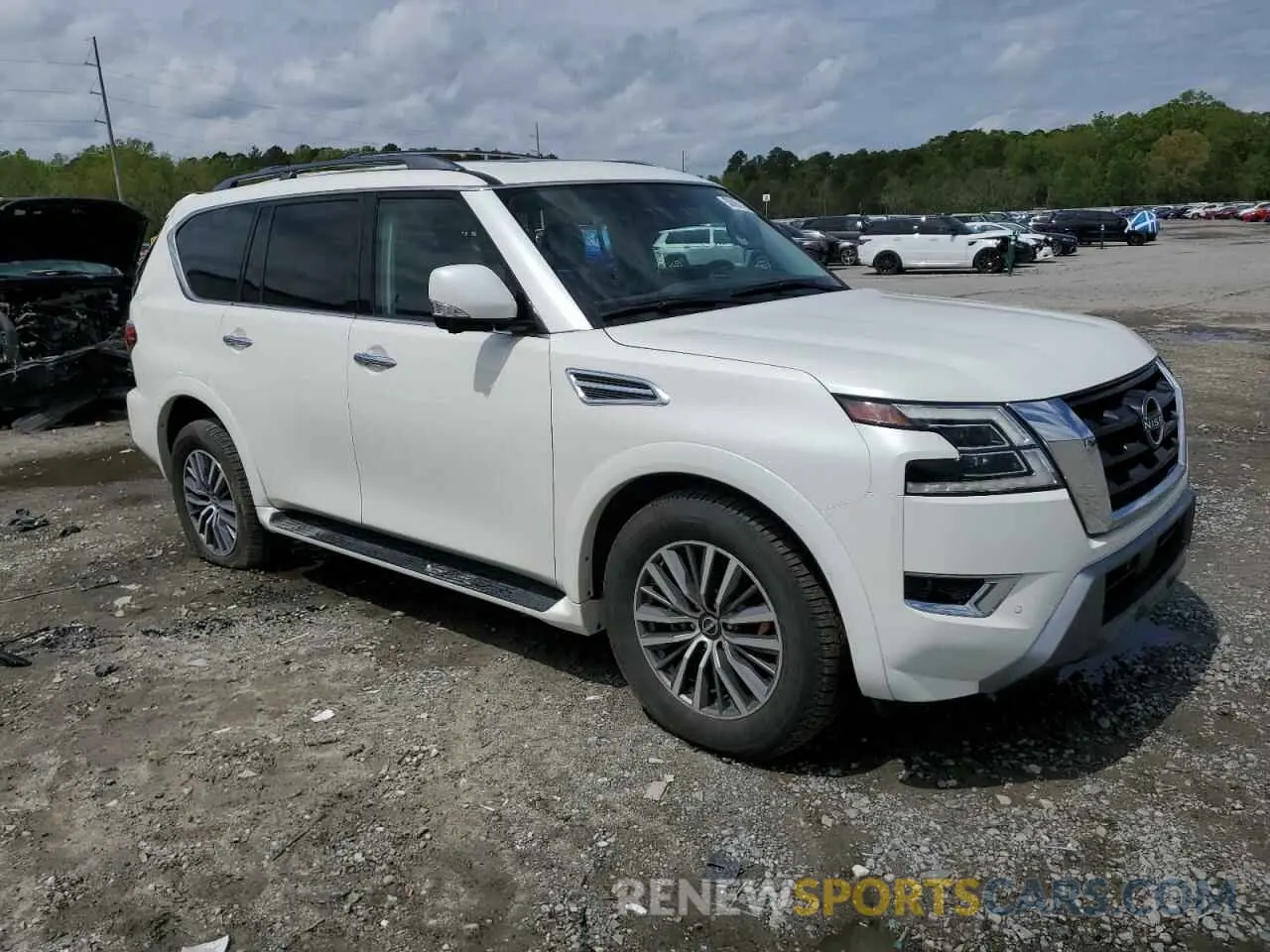 4 Photograph of a damaged car JN8AY2BC2P9180365 NISSAN ARMADA 2023