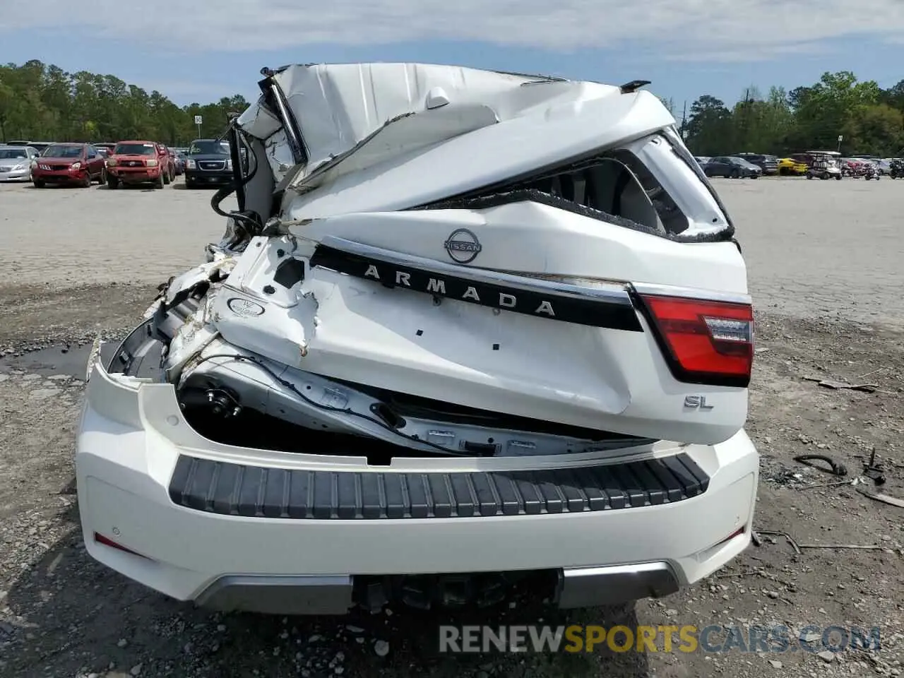 6 Photograph of a damaged car JN8AY2BC2P9180365 NISSAN ARMADA 2023