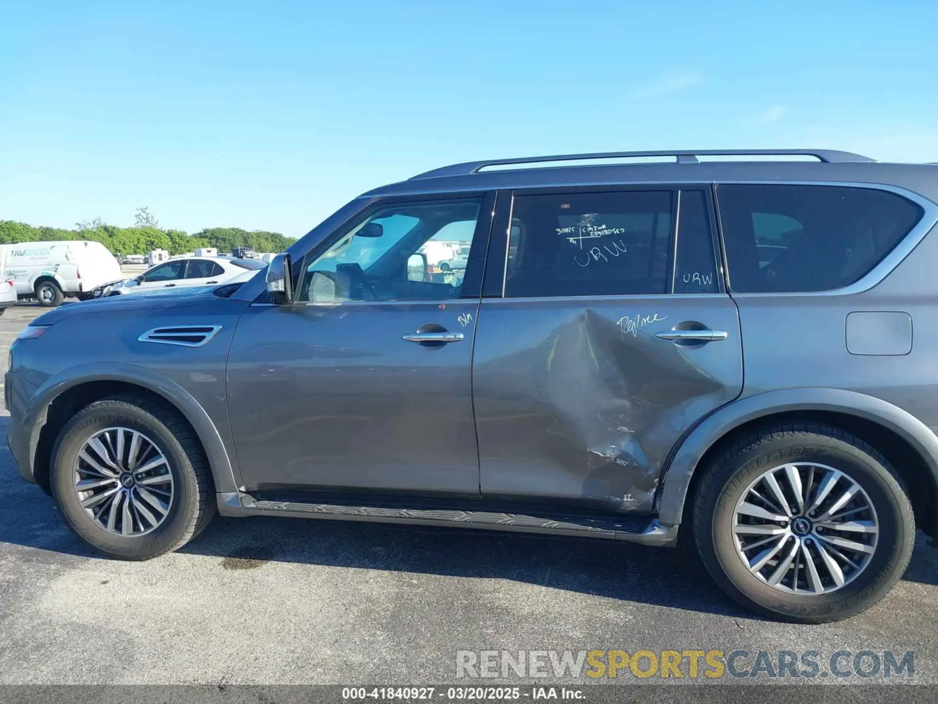 14 Photograph of a damaged car JN8AY2BC7P9182967 NISSAN ARMADA 2023