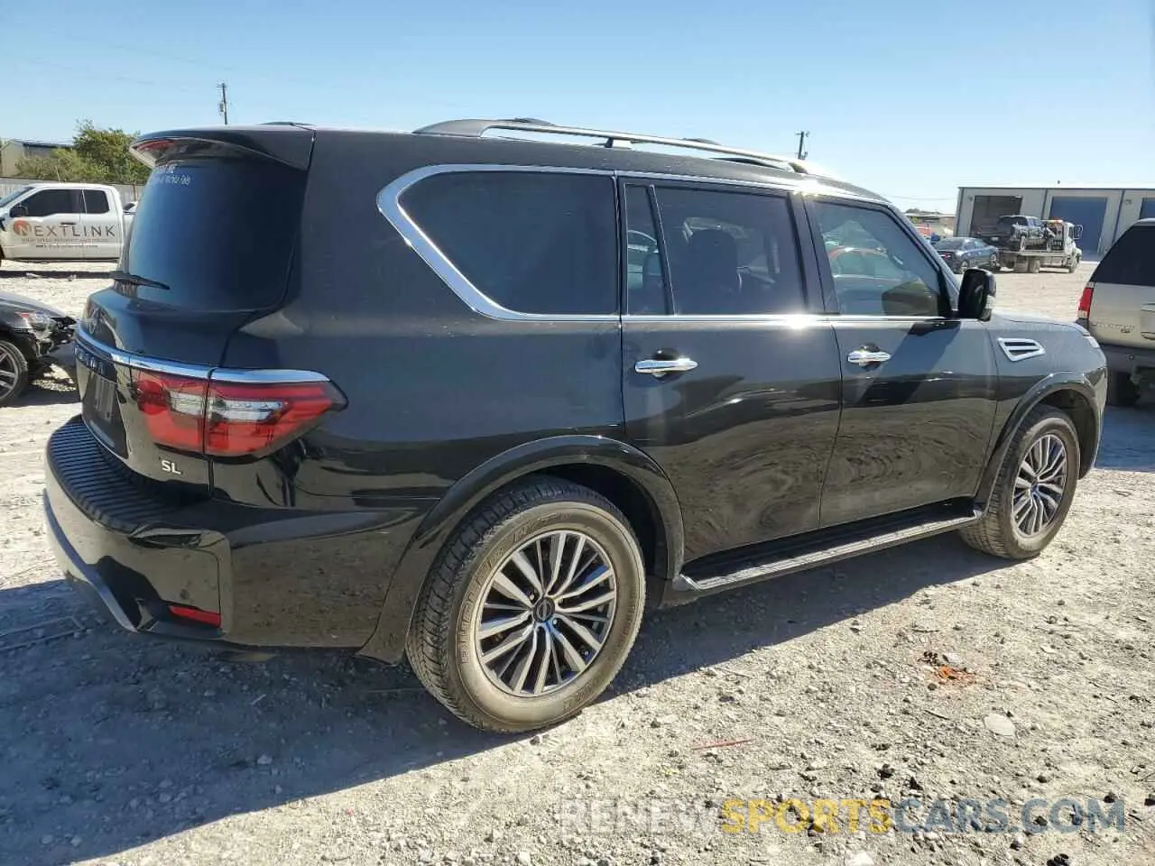 3 Photograph of a damaged car JN8AY2BD5P9690962 NISSAN ARMADA 2023
