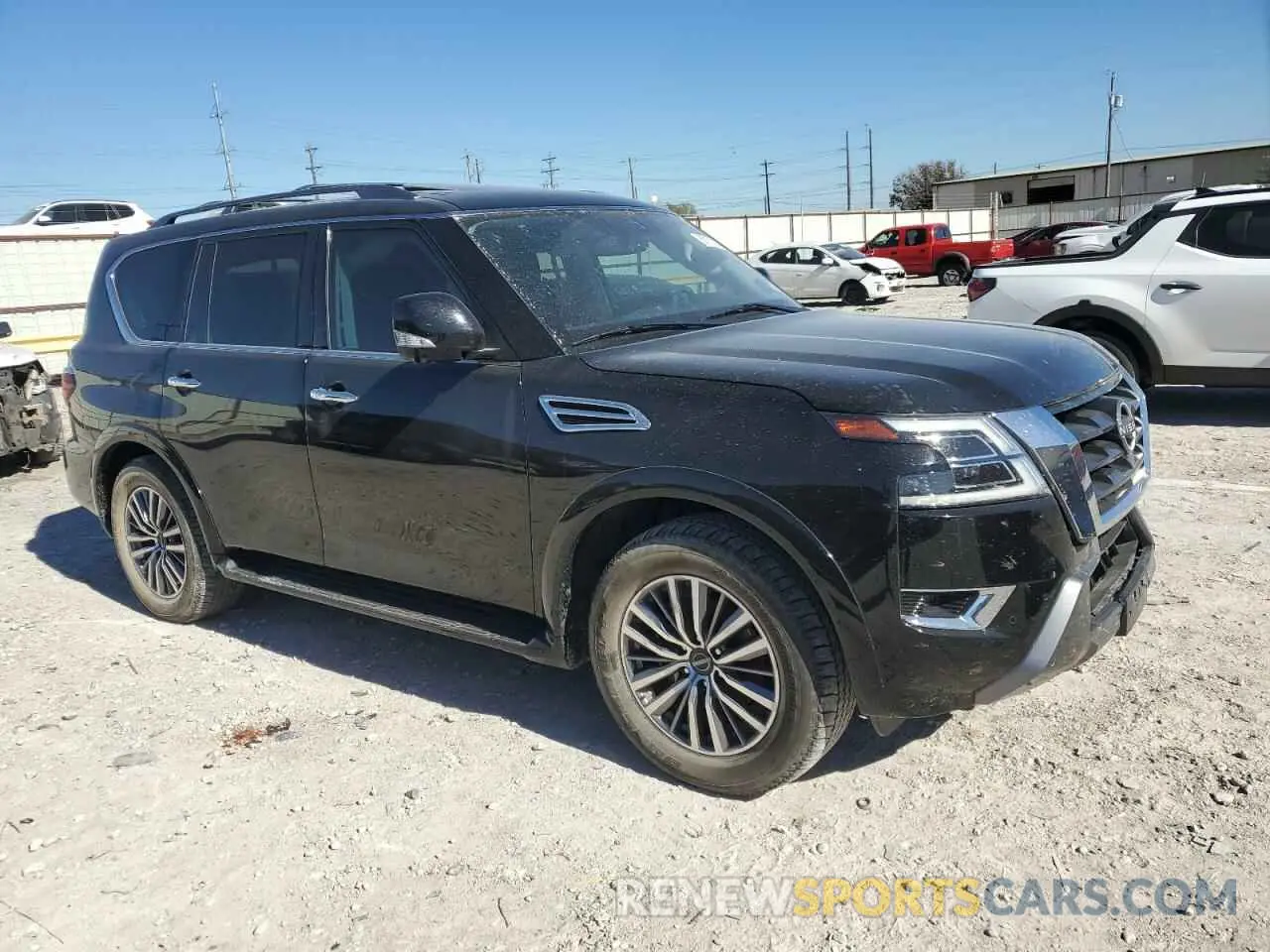 4 Photograph of a damaged car JN8AY2BD5P9690962 NISSAN ARMADA 2023