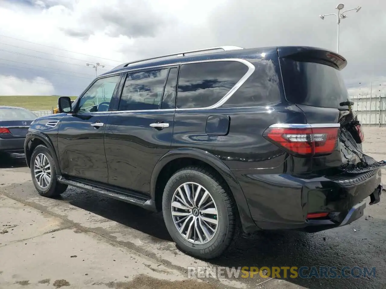 2 Photograph of a damaged car JN8AY2BD5P9691710 NISSAN ARMADA 2023
