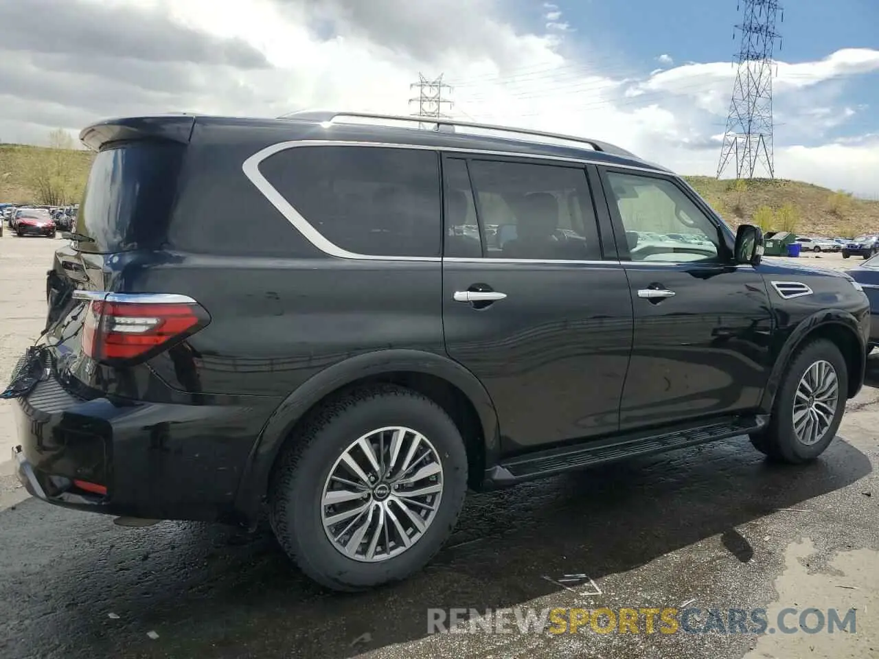 3 Photograph of a damaged car JN8AY2BD5P9691710 NISSAN ARMADA 2023