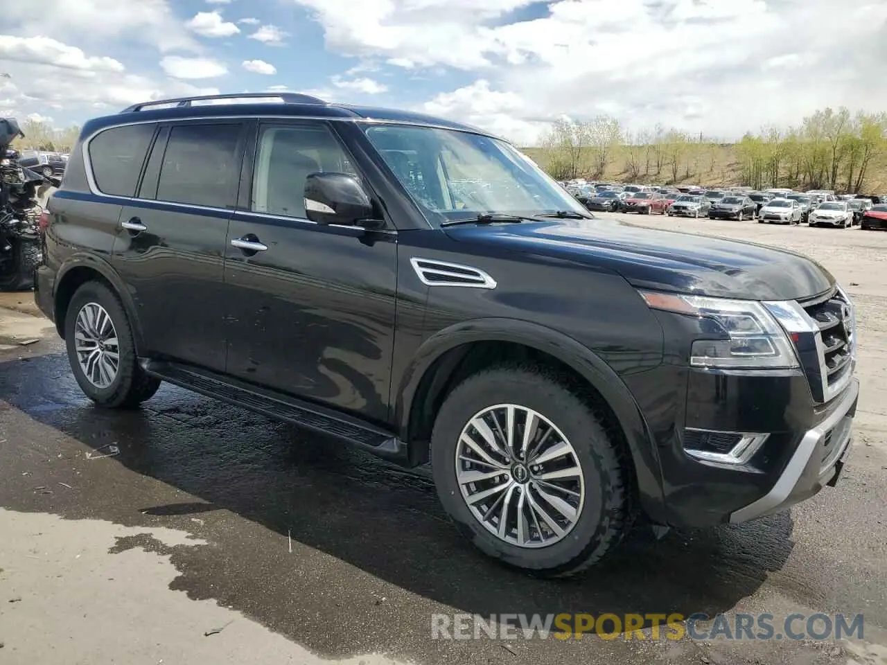 4 Photograph of a damaged car JN8AY2BD5P9691710 NISSAN ARMADA 2023