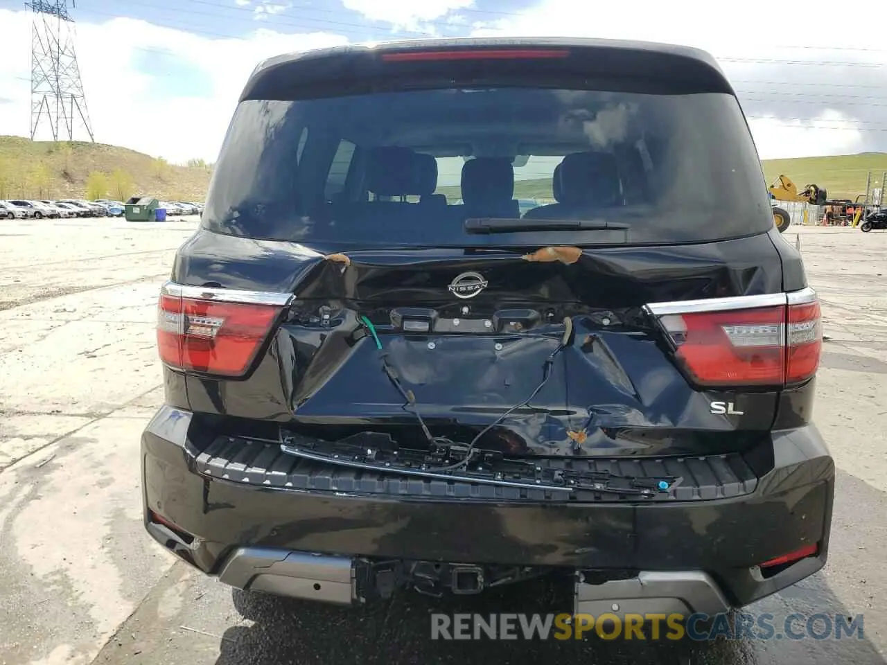6 Photograph of a damaged car JN8AY2BD5P9691710 NISSAN ARMADA 2023