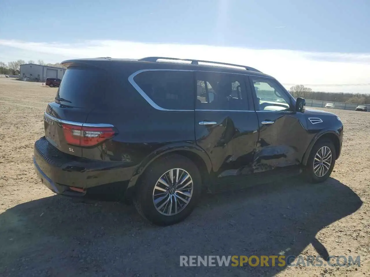3 Photograph of a damaged car JN8AY2BD6P9692882 NISSAN ARMADA 2023