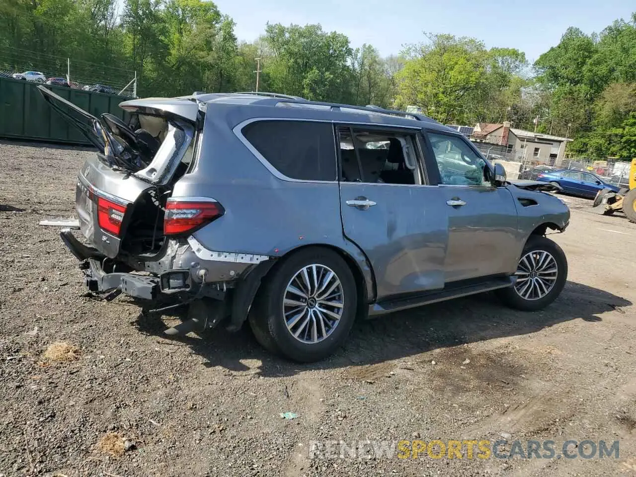 3 Photograph of a damaged car JN8AY2BD9P9692004 NISSAN ARMADA 2023