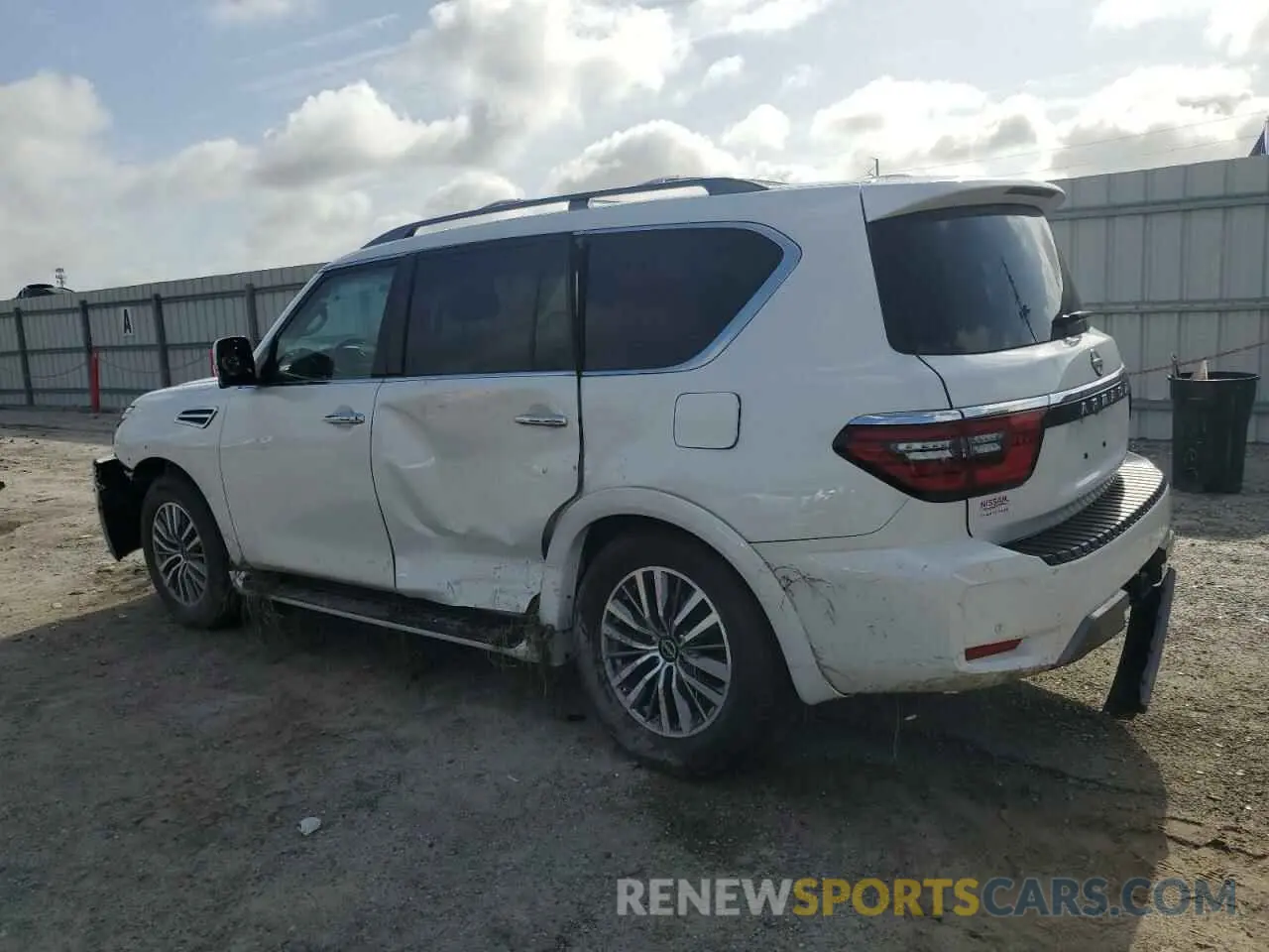2 Photograph of a damaged car JN8AY2BDXP9690679 NISSAN ARMADA 2023