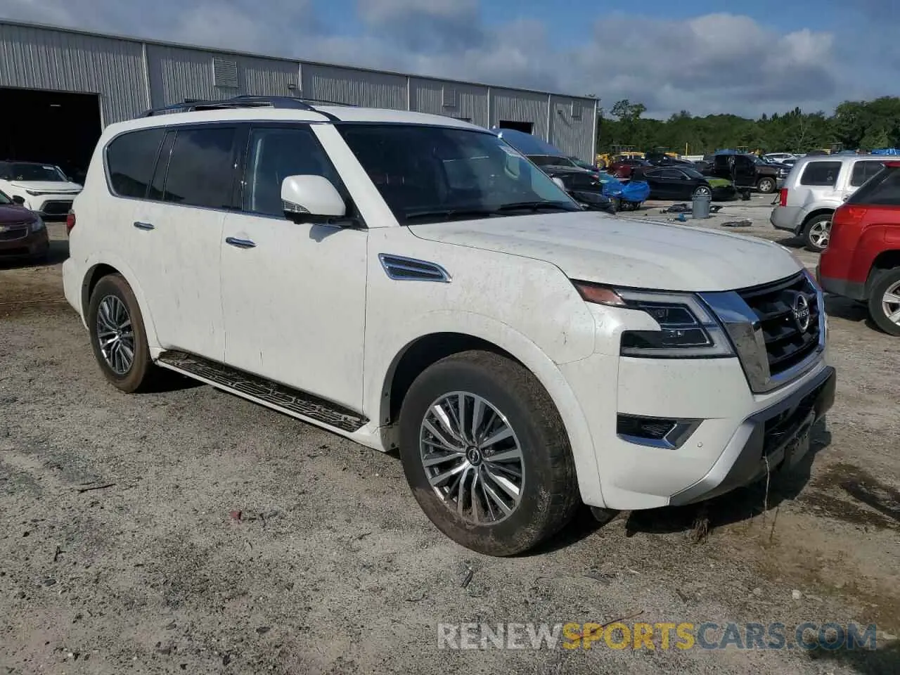 4 Photograph of a damaged car JN8AY2BDXP9690679 NISSAN ARMADA 2023