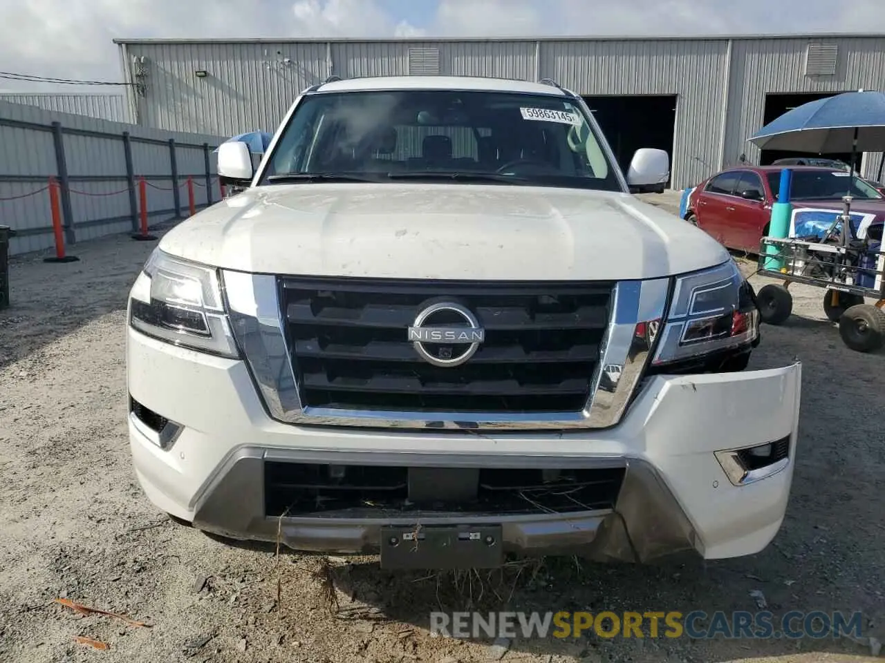 5 Photograph of a damaged car JN8AY2BDXP9690679 NISSAN ARMADA 2023