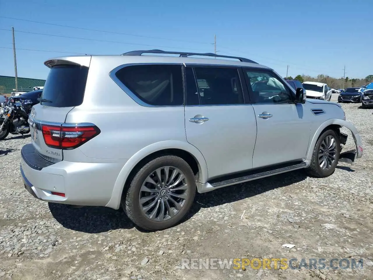 3 Photograph of a damaged car JN8AY2CC8P9184161 NISSAN ARMADA 2023