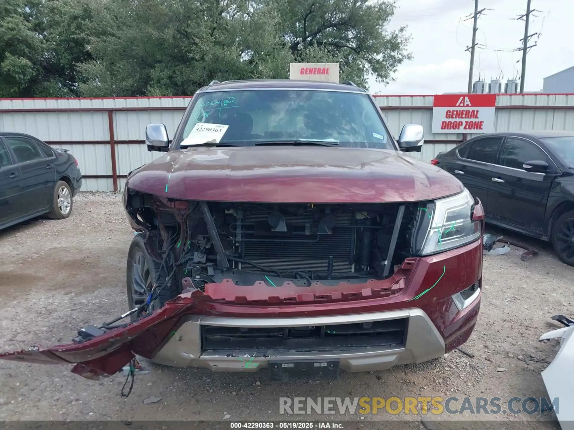 12 Photograph of a damaged car JN8AY2DA1P9401871 NISSAN ARMADA 2023