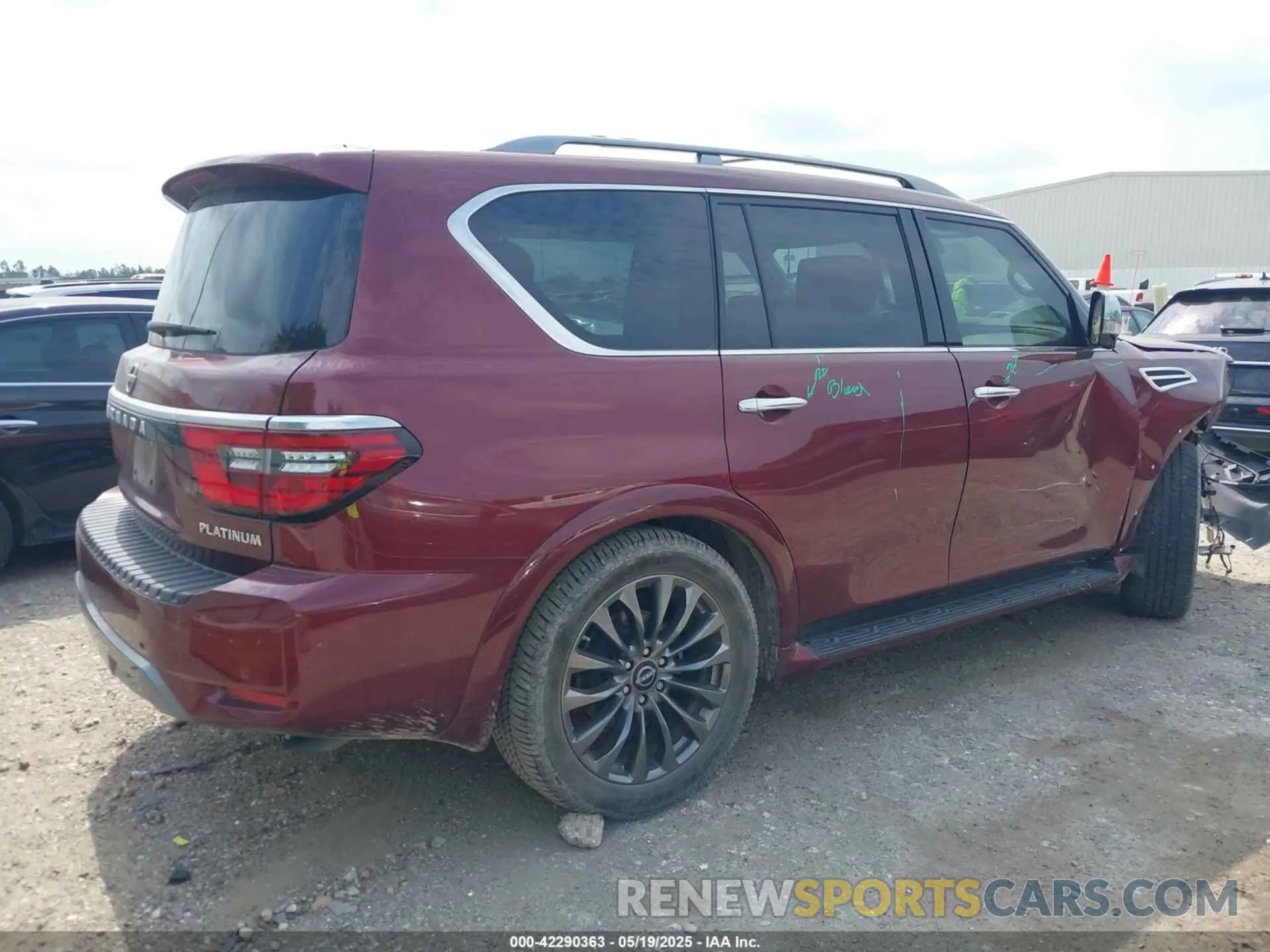 4 Photograph of a damaged car JN8AY2DA1P9401871 NISSAN ARMADA 2023