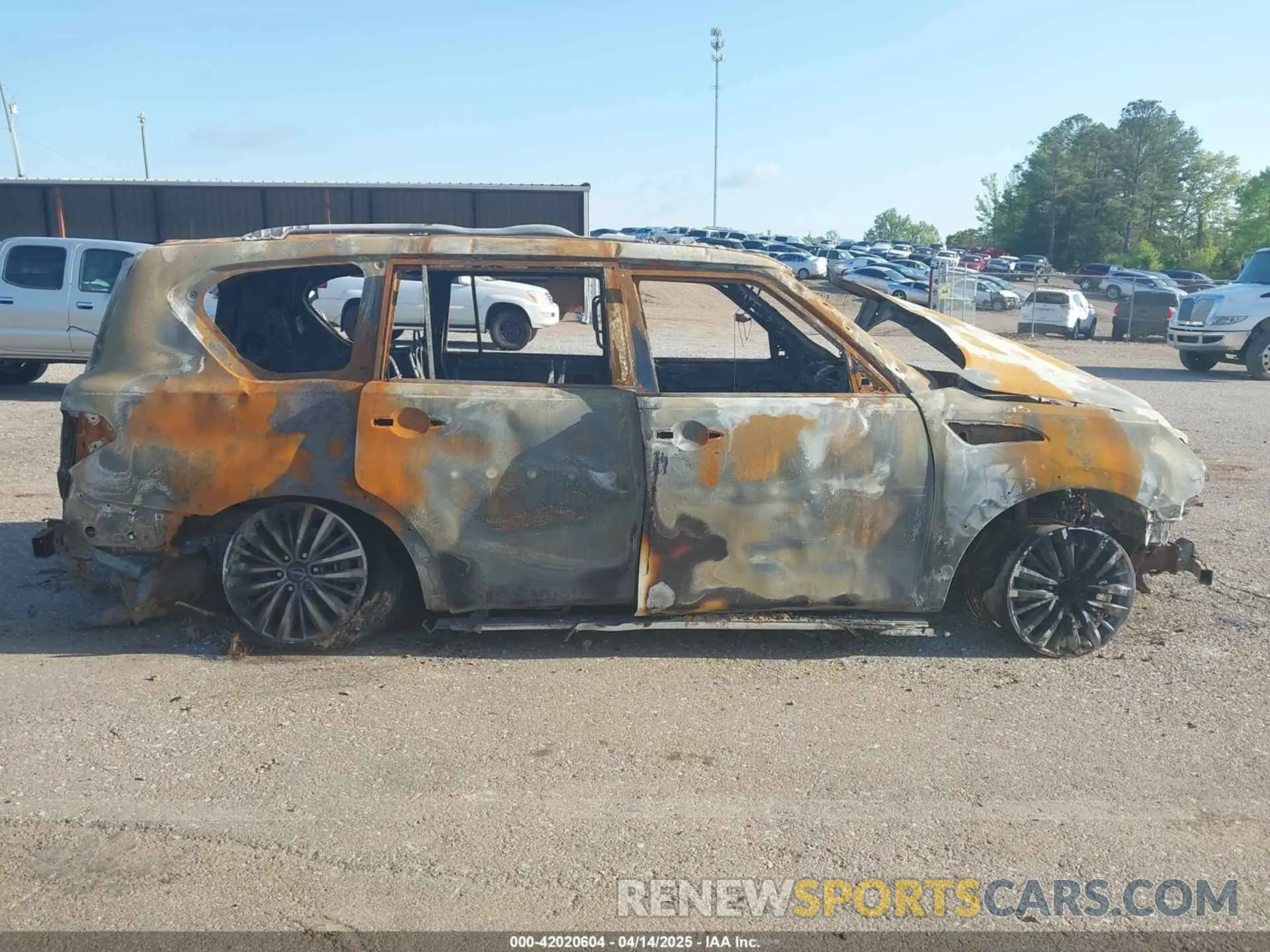 13 Photograph of a damaged car JN8AY2DA2P9403242 NISSAN ARMADA 2023