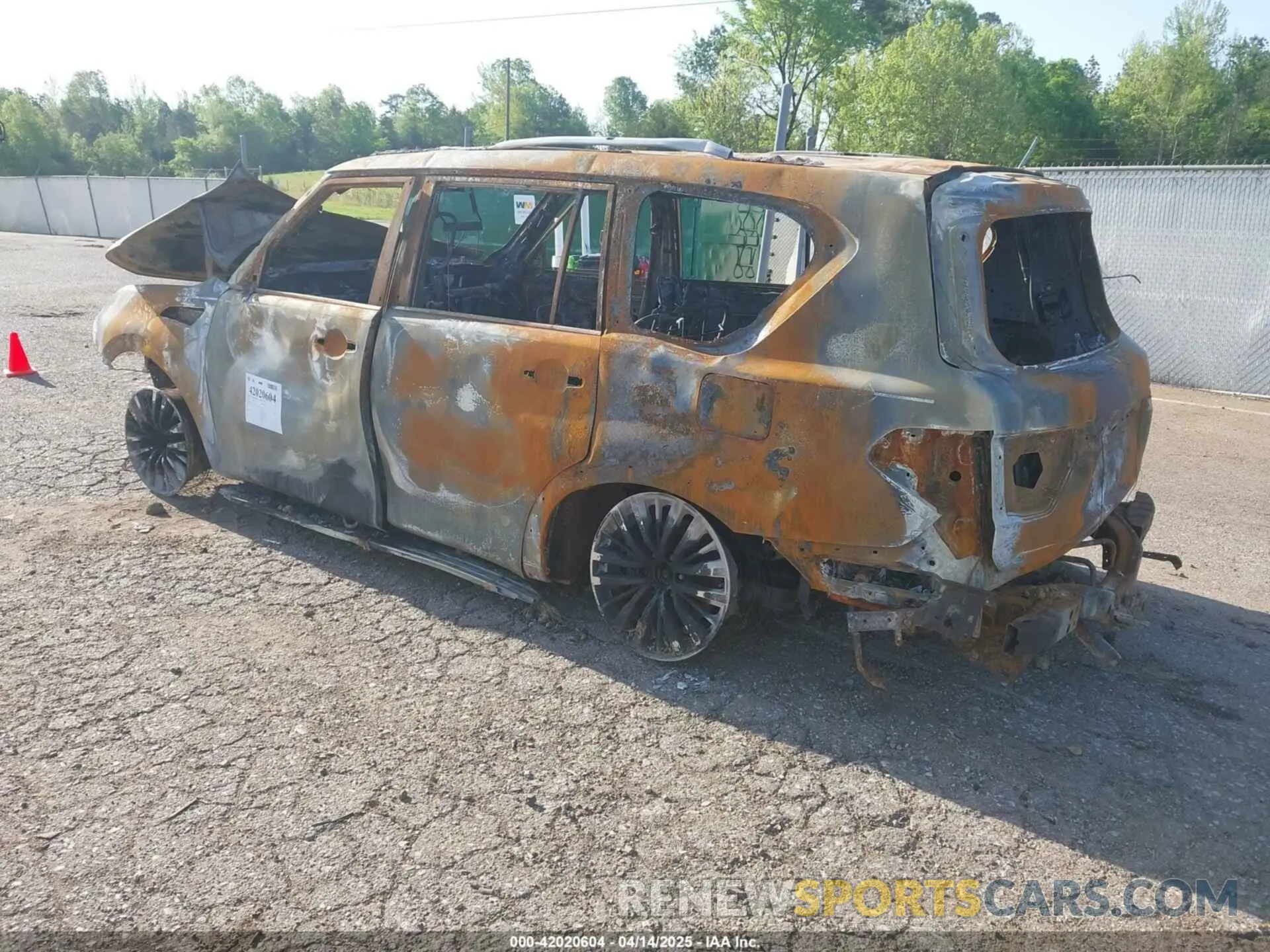 3 Photograph of a damaged car JN8AY2DA2P9403242 NISSAN ARMADA 2023