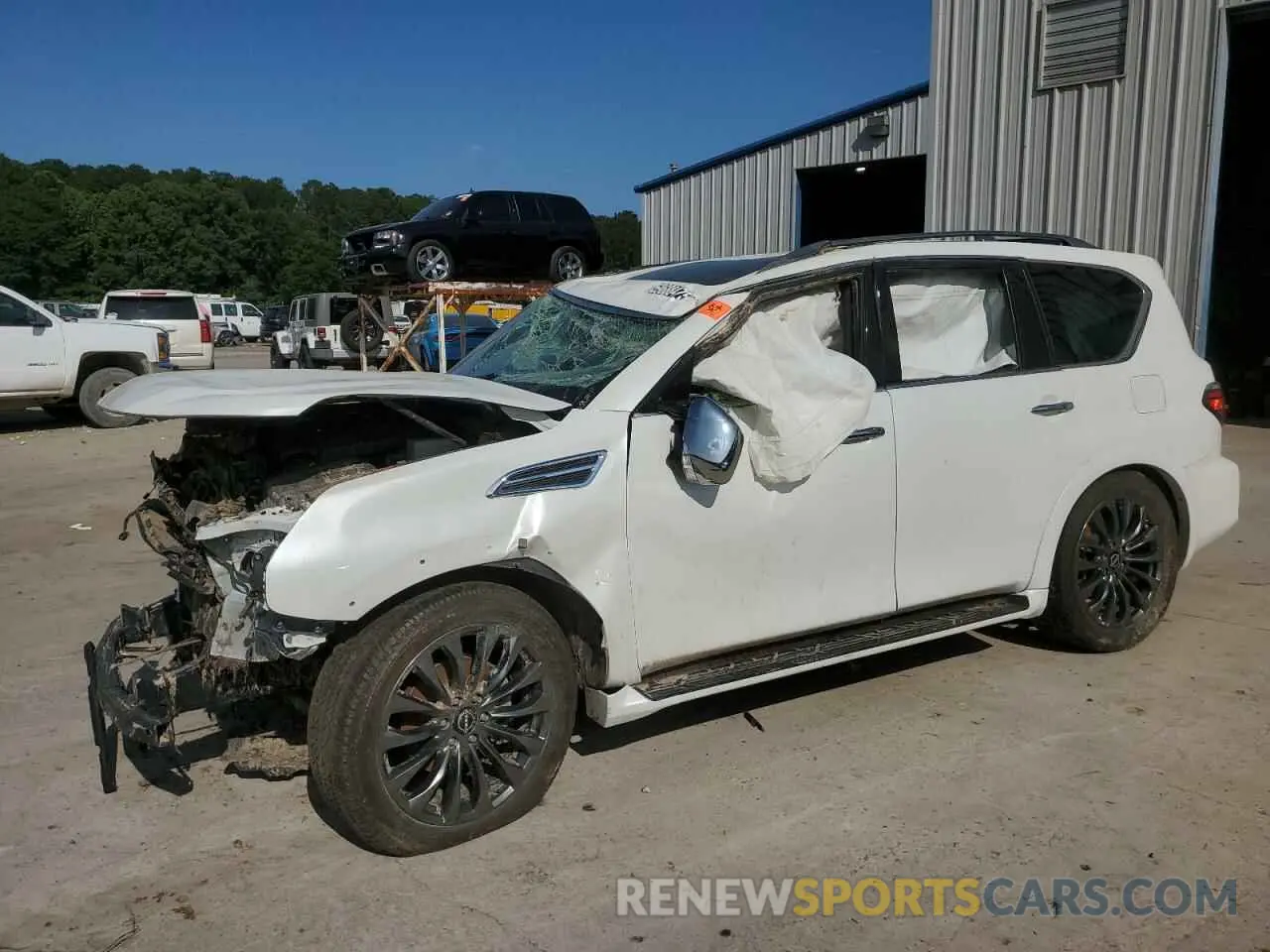 1 Photograph of a damaged car JN8AY2DA5P9402960 NISSAN ARMADA 2023
