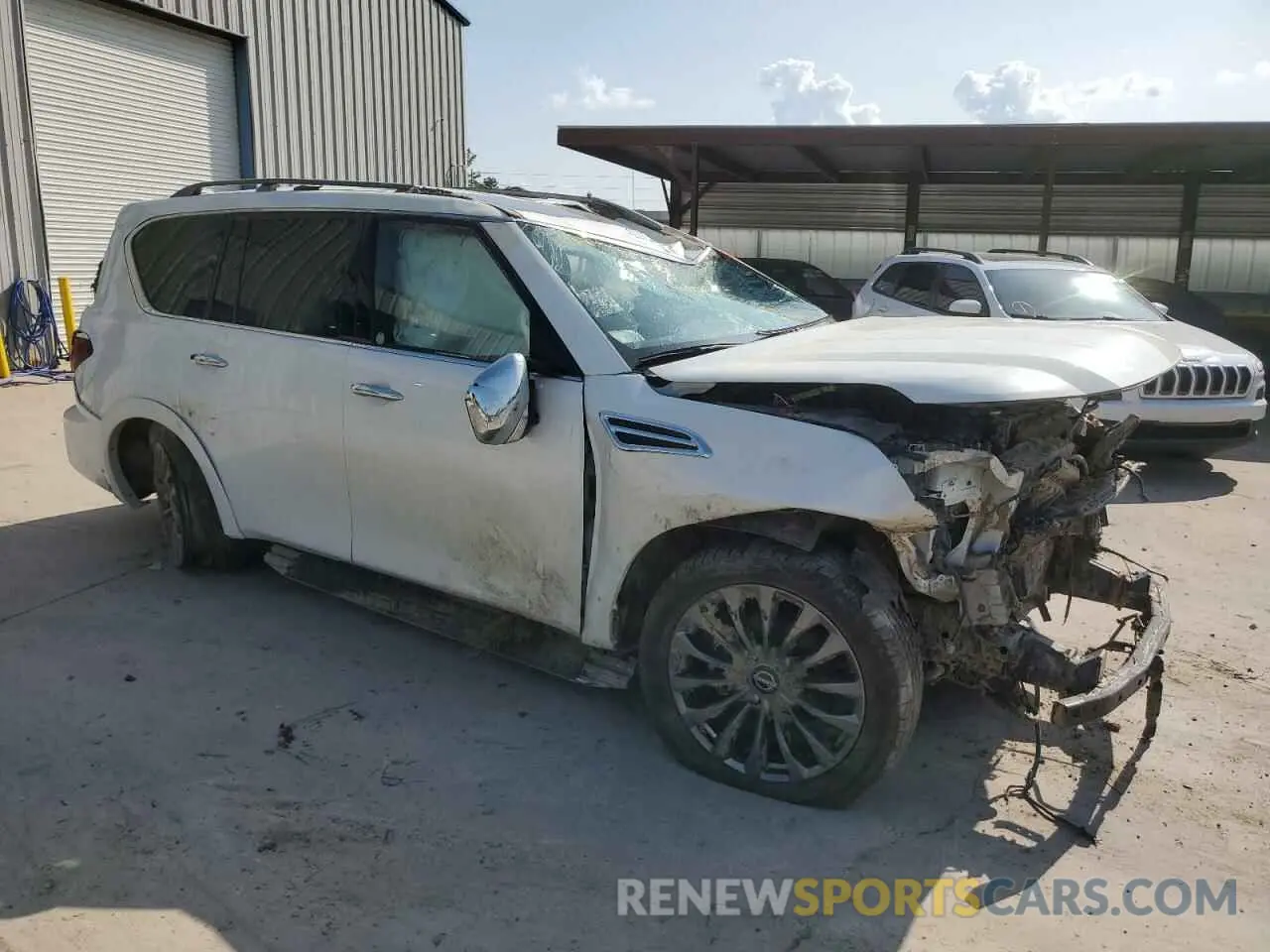 4 Photograph of a damaged car JN8AY2DA5P9402960 NISSAN ARMADA 2023