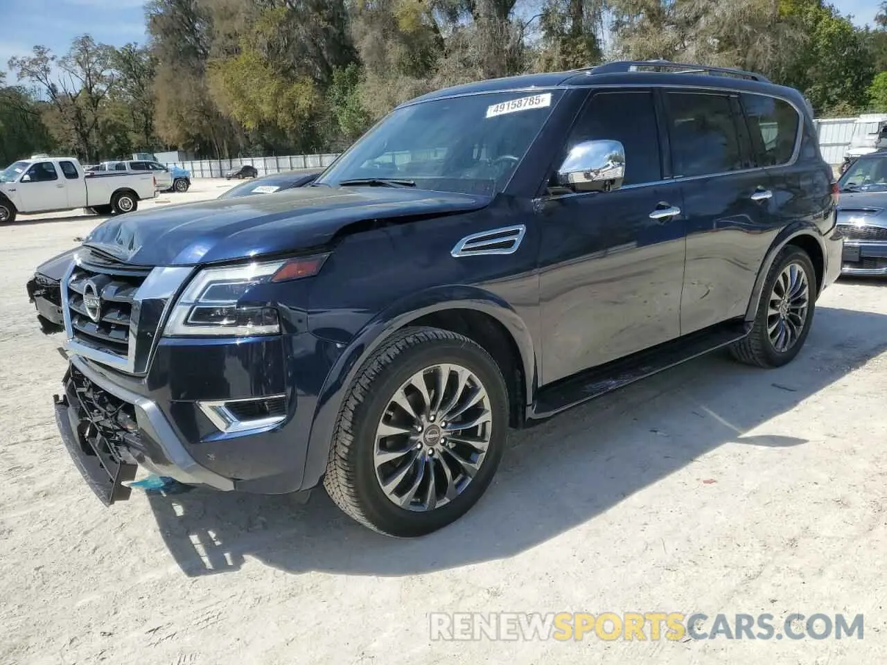1 Photograph of a damaged car JN8AY2DA8P9404444 NISSAN ARMADA 2023