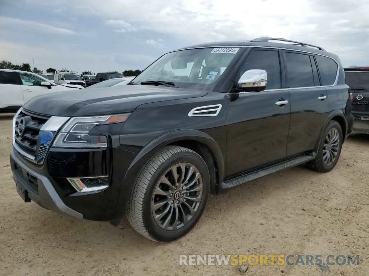 1 Photograph of a damaged car JN8AY2DB3P9837646 NISSAN ARMADA 2023