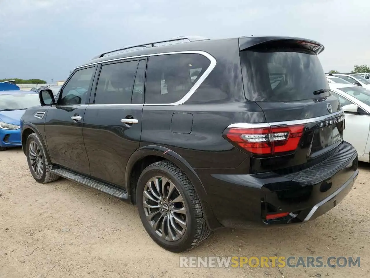 2 Photograph of a damaged car JN8AY2DB3P9837646 NISSAN ARMADA 2023