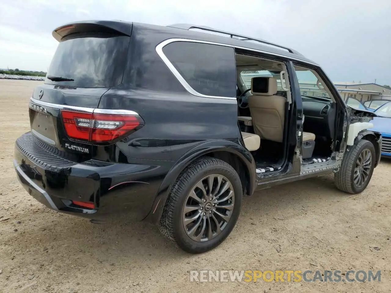 3 Photograph of a damaged car JN8AY2DB3P9837646 NISSAN ARMADA 2023