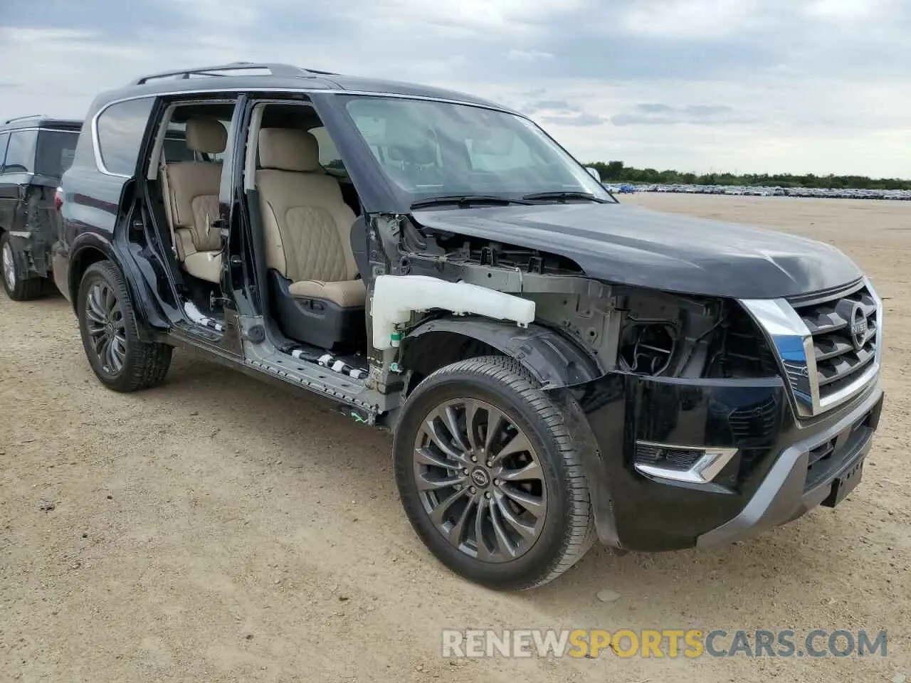 4 Photograph of a damaged car JN8AY2DB3P9837646 NISSAN ARMADA 2023