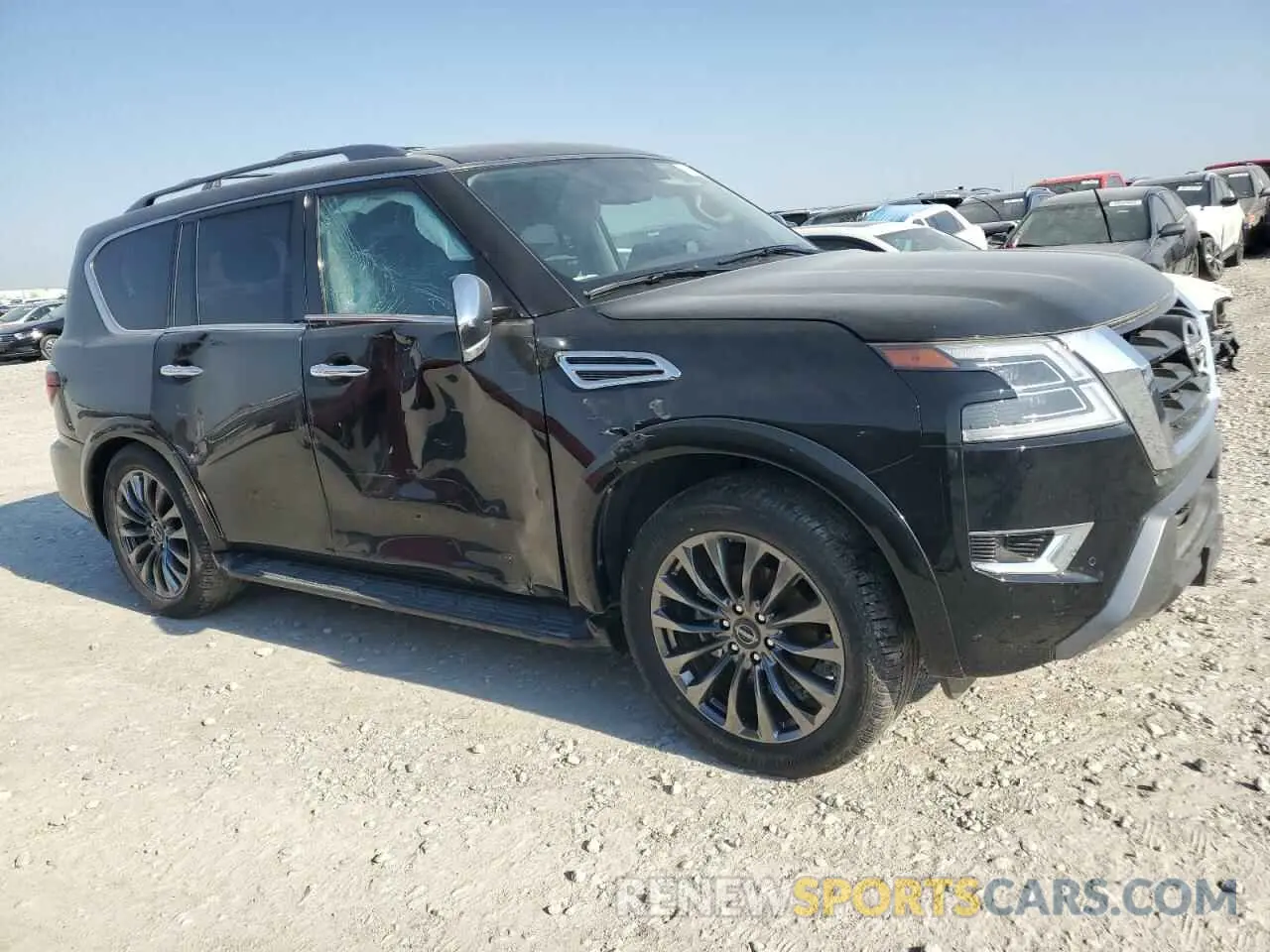 4 Photograph of a damaged car JN8AY2DB5P9835607 NISSAN ARMADA 2023