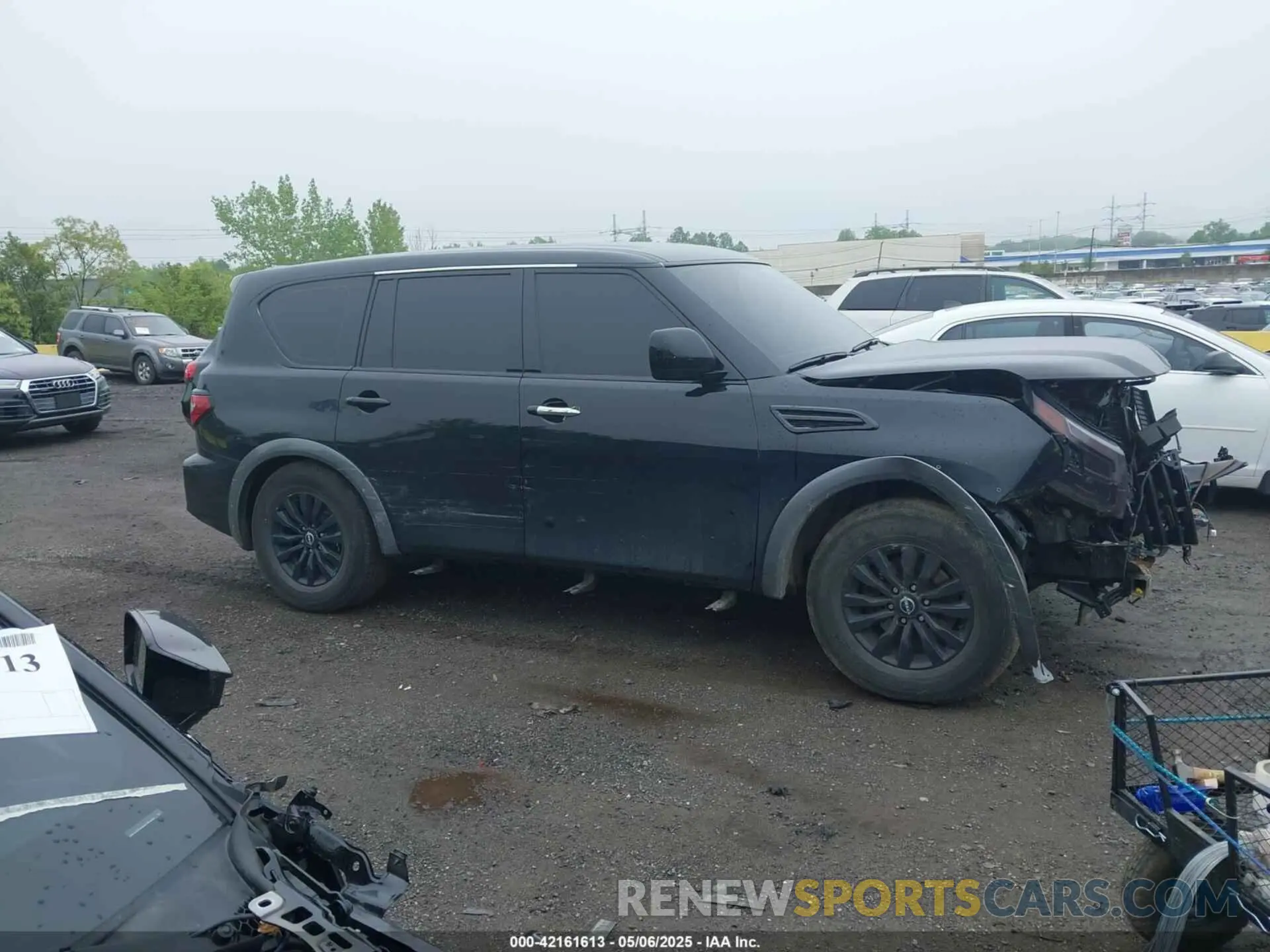 13 Photograph of a damaged car JN8AY2ED2P9695256 NISSAN ARMADA 2023