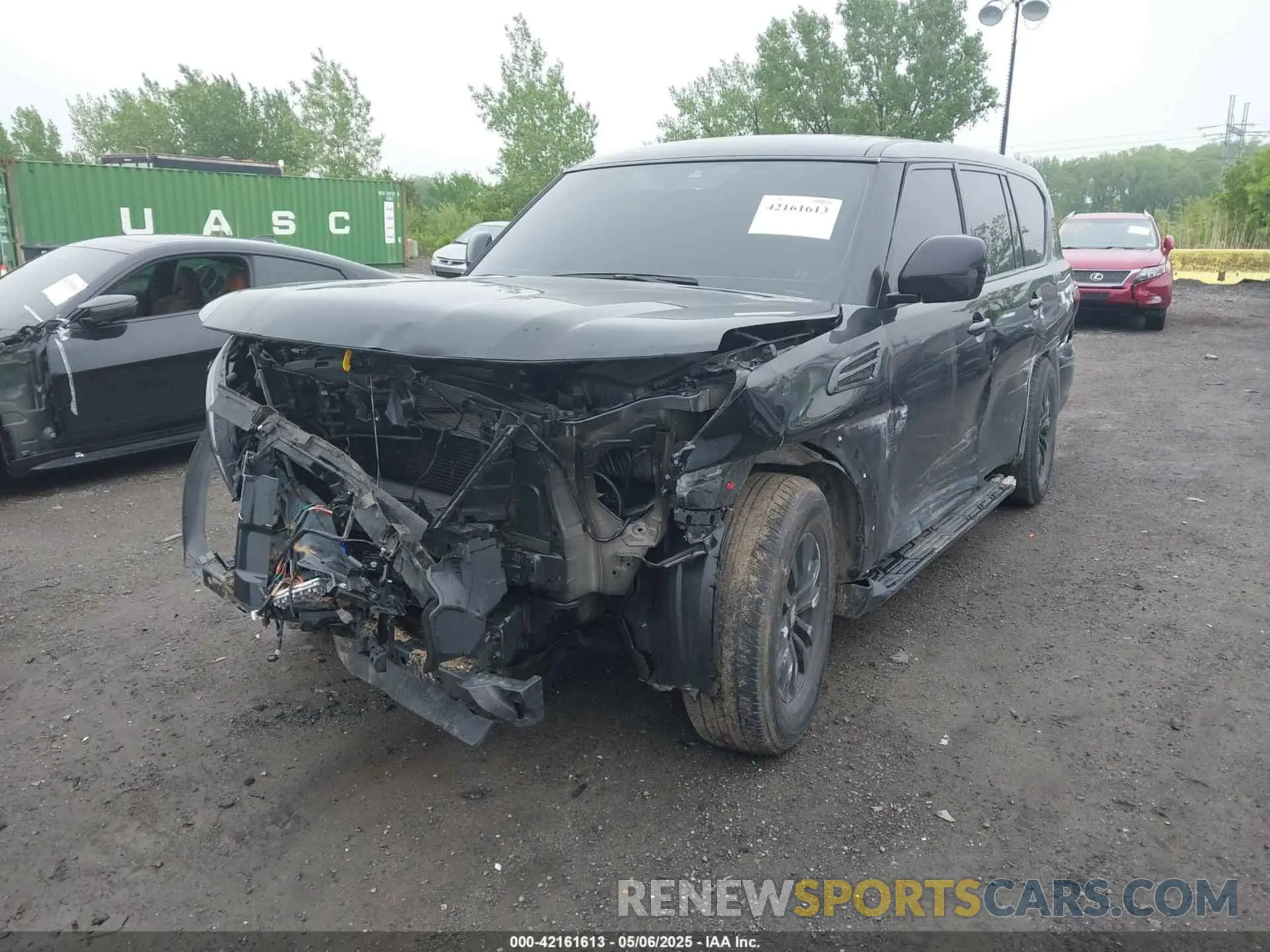 2 Photograph of a damaged car JN8AY2ED2P9695256 NISSAN ARMADA 2023