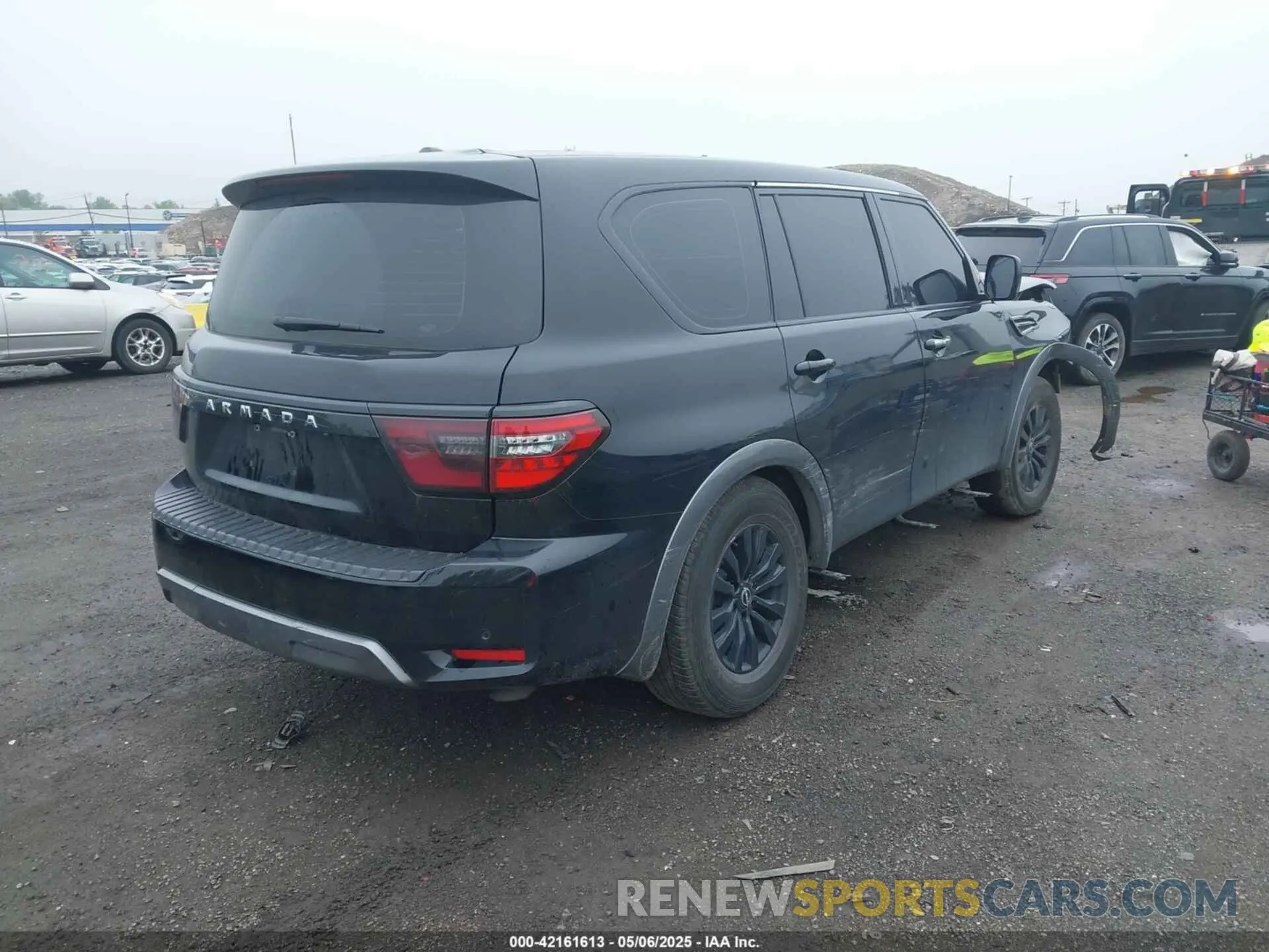 4 Photograph of a damaged car JN8AY2ED2P9695256 NISSAN ARMADA 2023