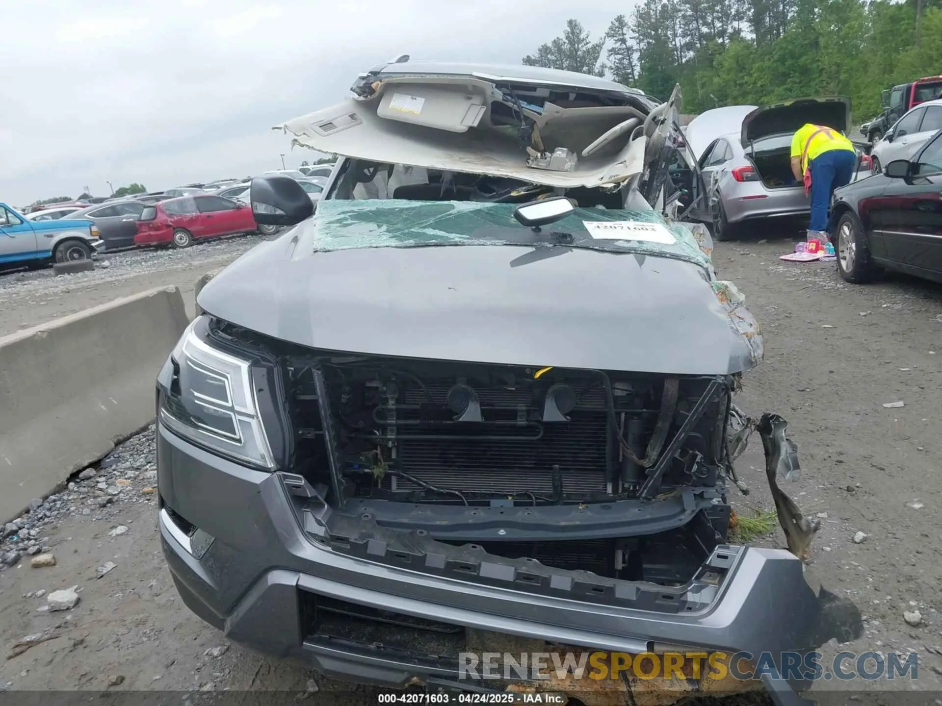 11 Photograph of a damaged car JN8AY2AC0R9196018 NISSAN ARMADA 2024