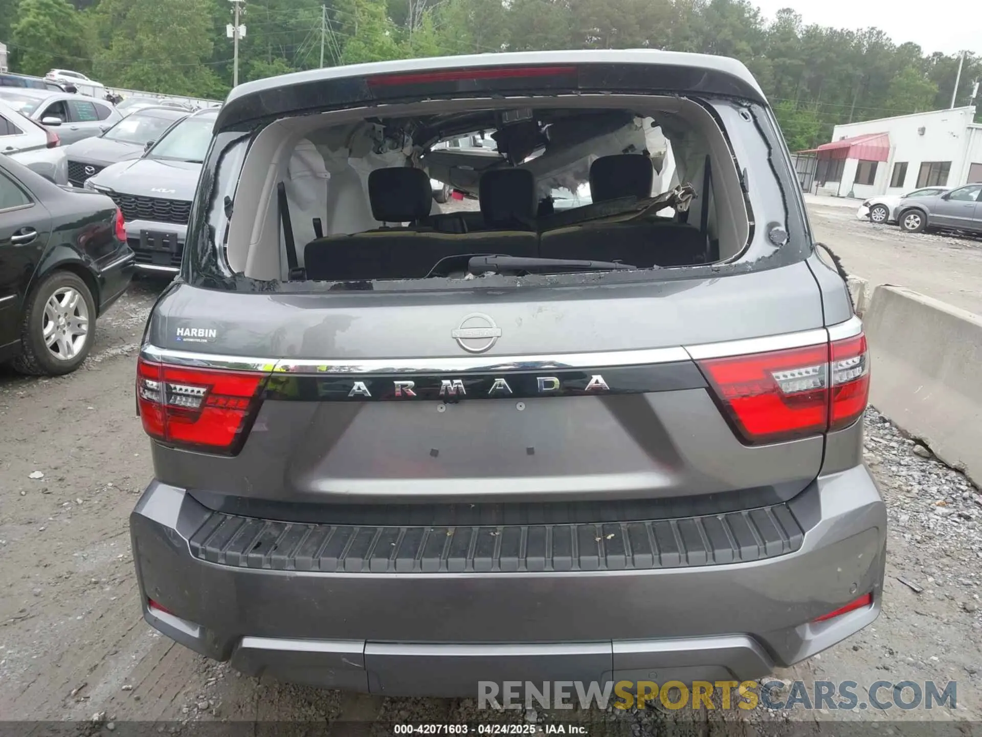 15 Photograph of a damaged car JN8AY2AC0R9196018 NISSAN ARMADA 2024