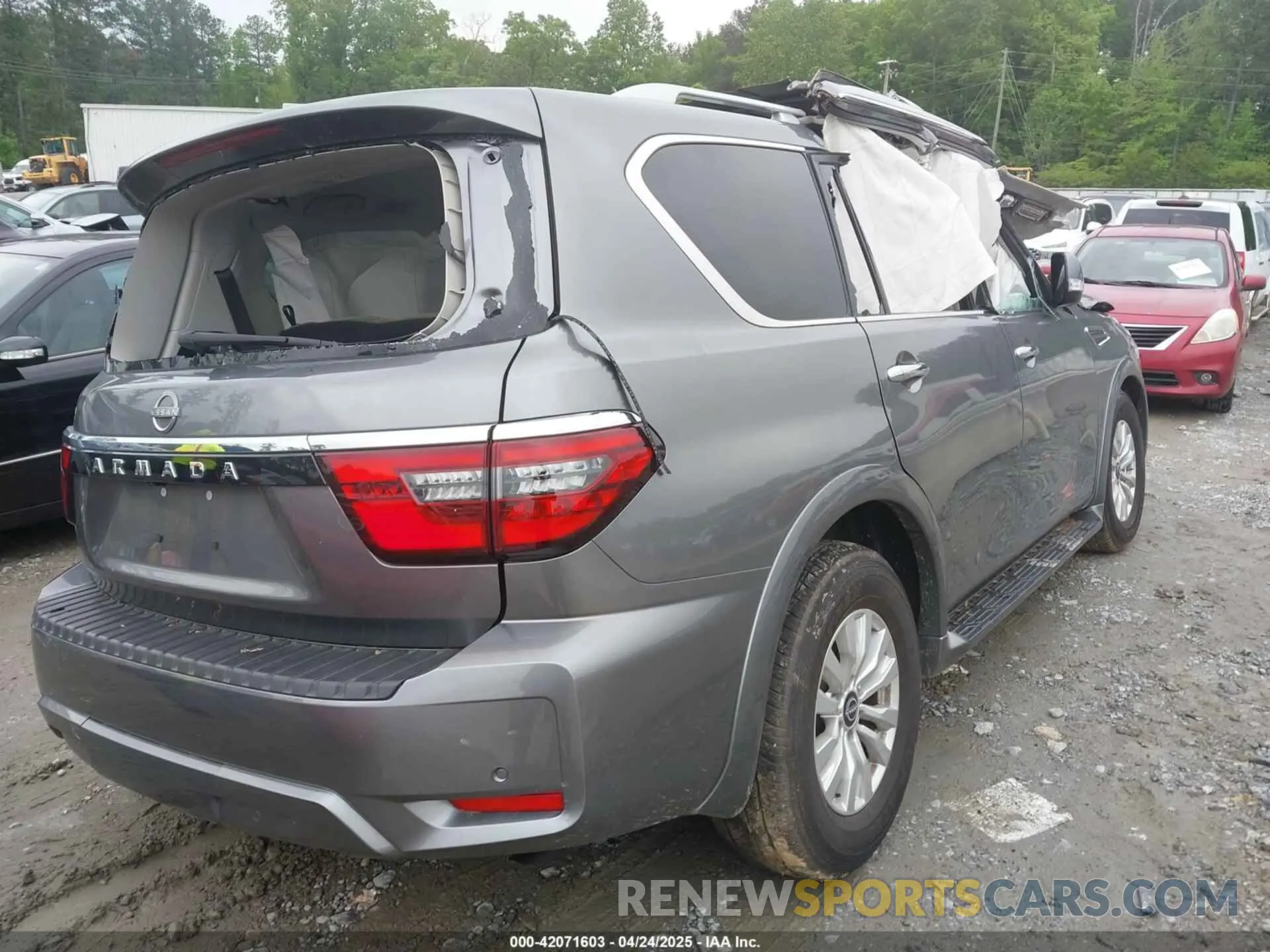 4 Photograph of a damaged car JN8AY2AC0R9196018 NISSAN ARMADA 2024