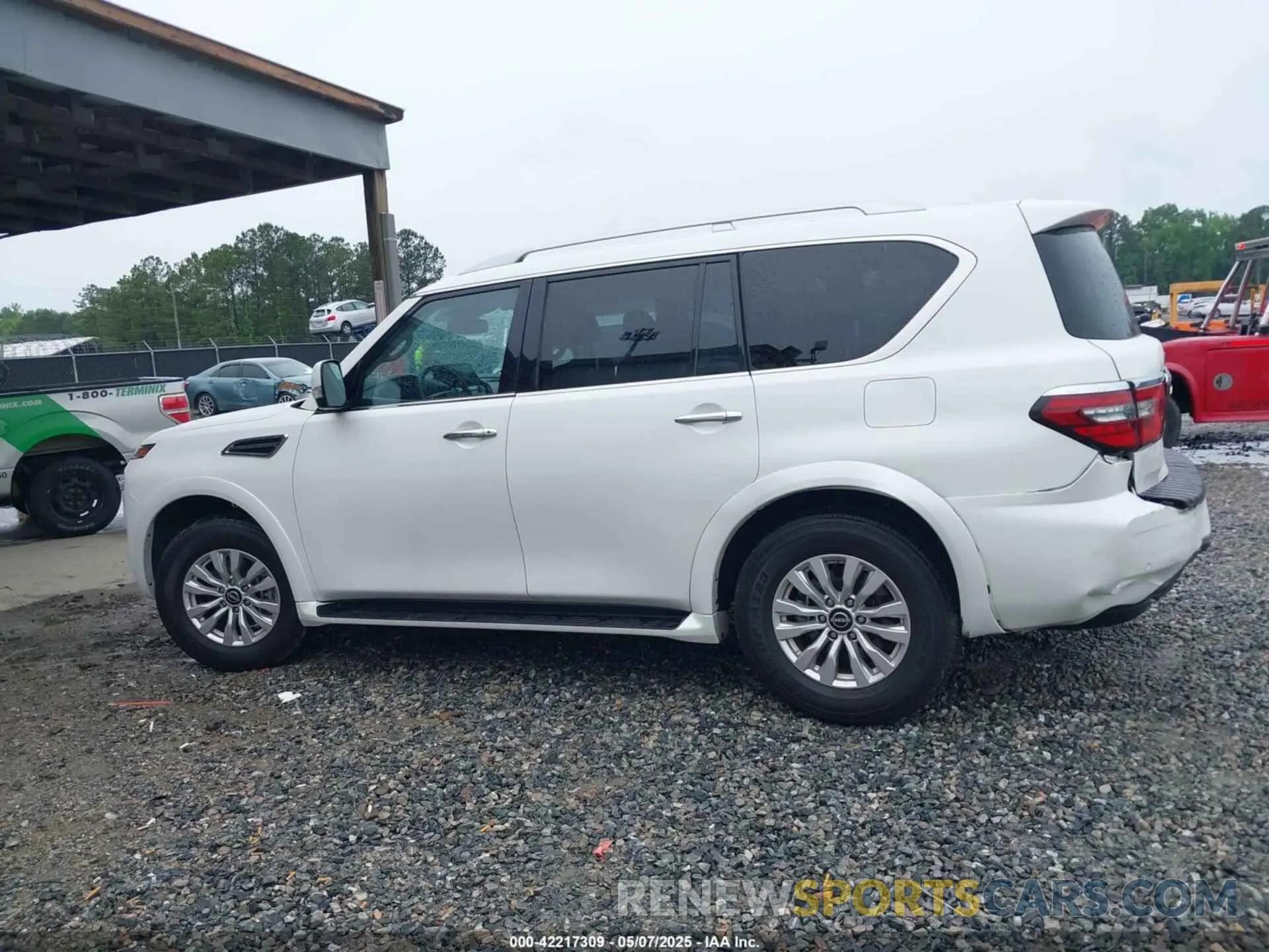14 Photograph of a damaged car JN8AY2AC4R9195034 NISSAN ARMADA 2024