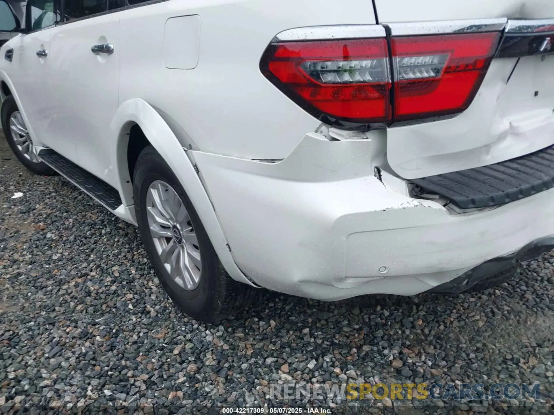 17 Photograph of a damaged car JN8AY2AC4R9195034 NISSAN ARMADA 2024