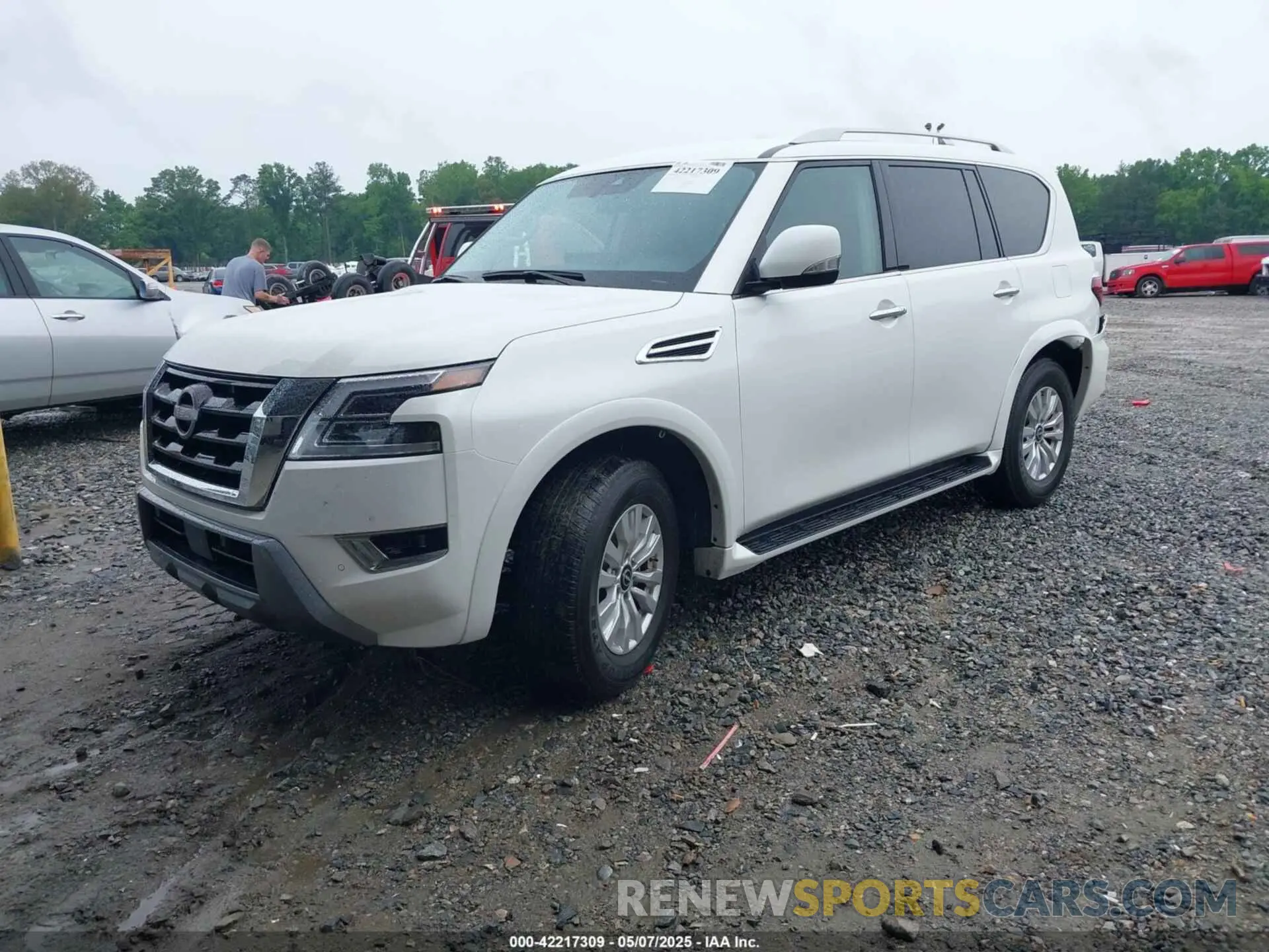 2 Photograph of a damaged car JN8AY2AC4R9195034 NISSAN ARMADA 2024