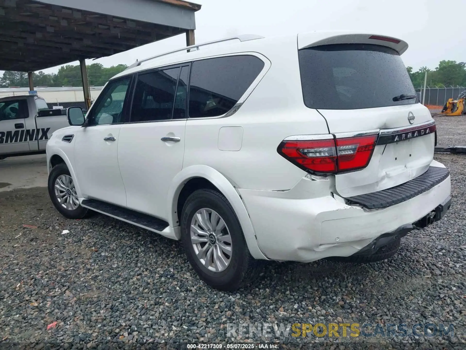 3 Photograph of a damaged car JN8AY2AC4R9195034 NISSAN ARMADA 2024