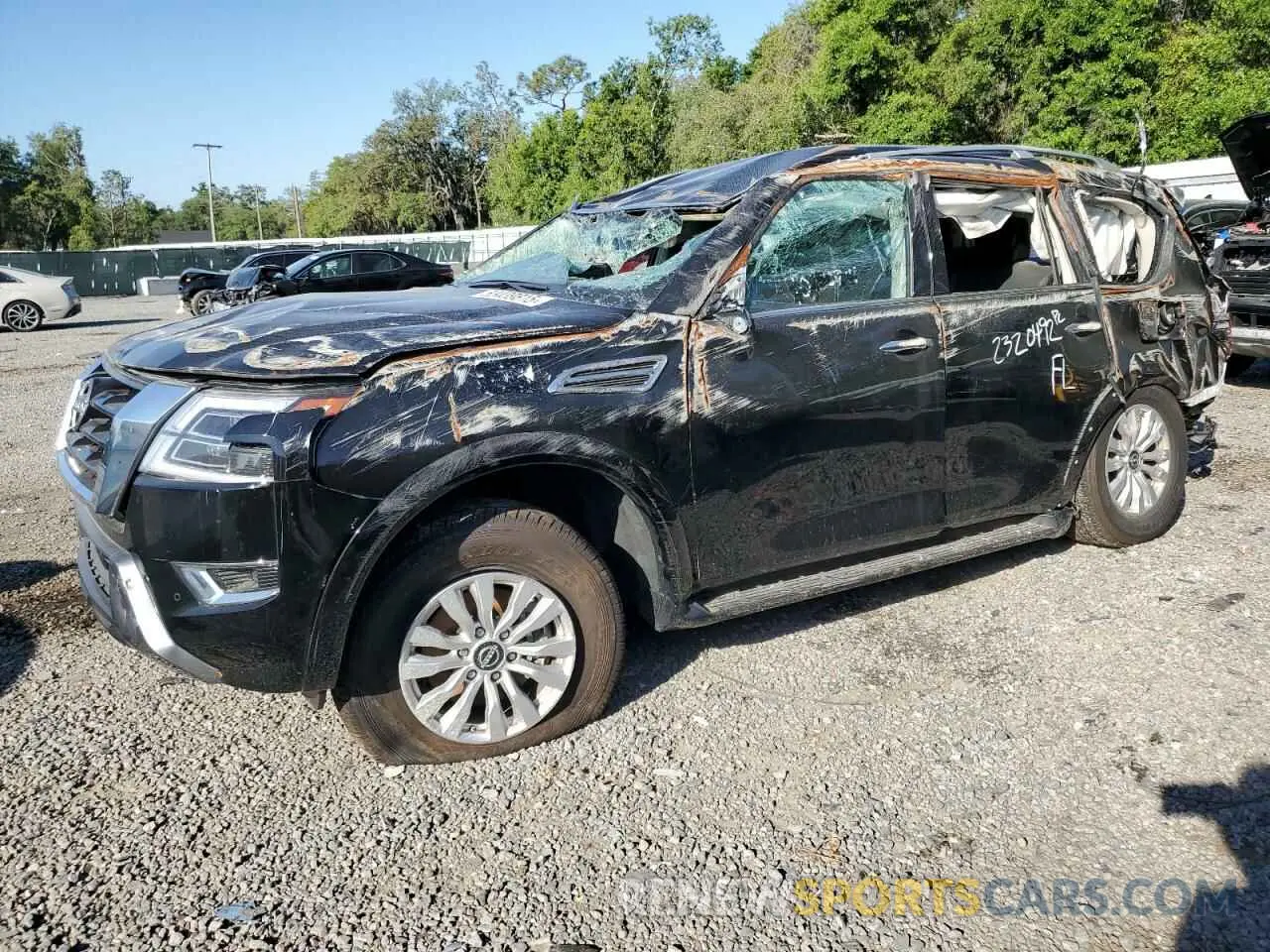 1 Photograph of a damaged car JN8AY2AC9R9197202 NISSAN ARMADA 2024