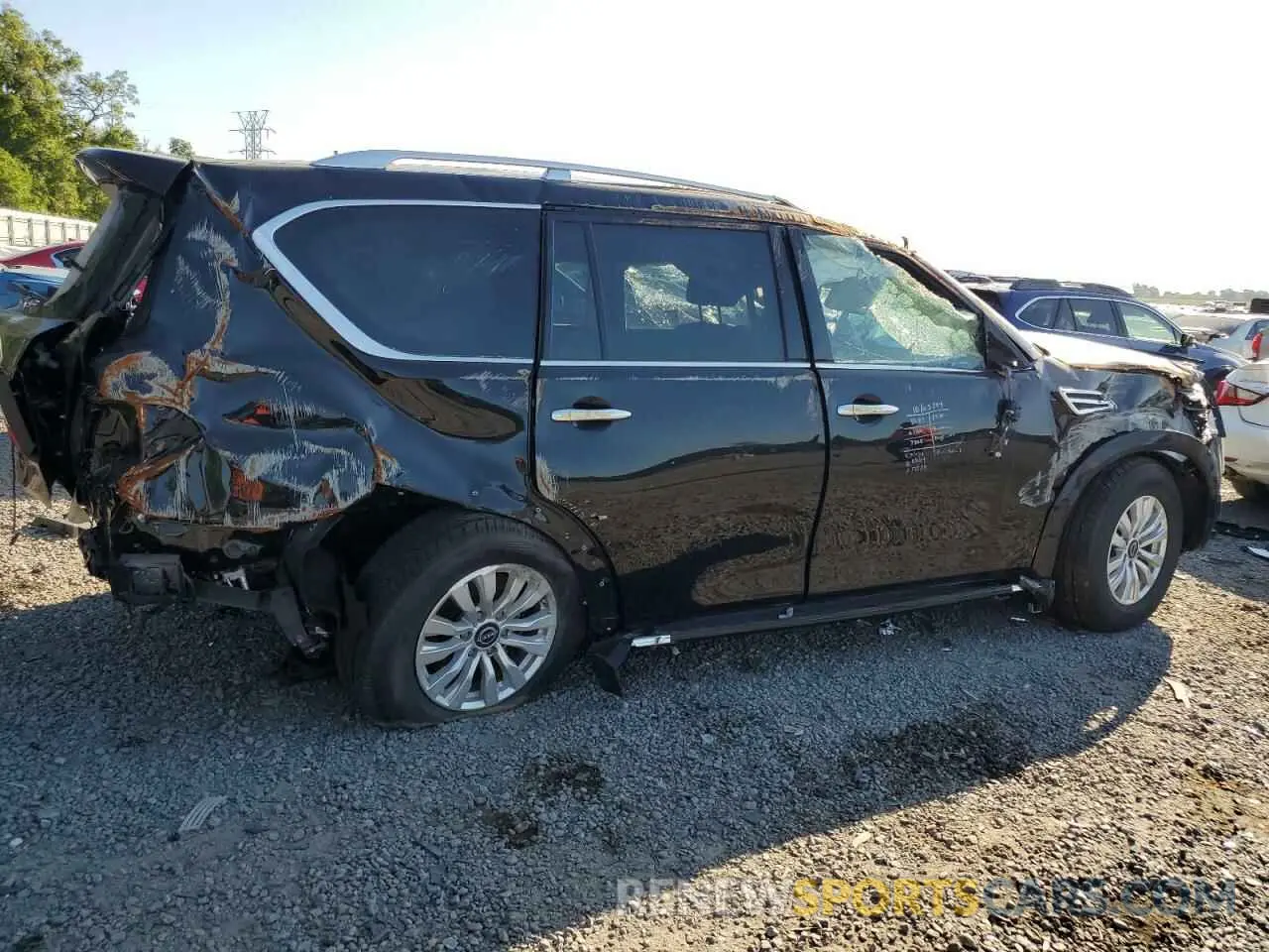 3 Photograph of a damaged car JN8AY2AC9R9197202 NISSAN ARMADA 2024