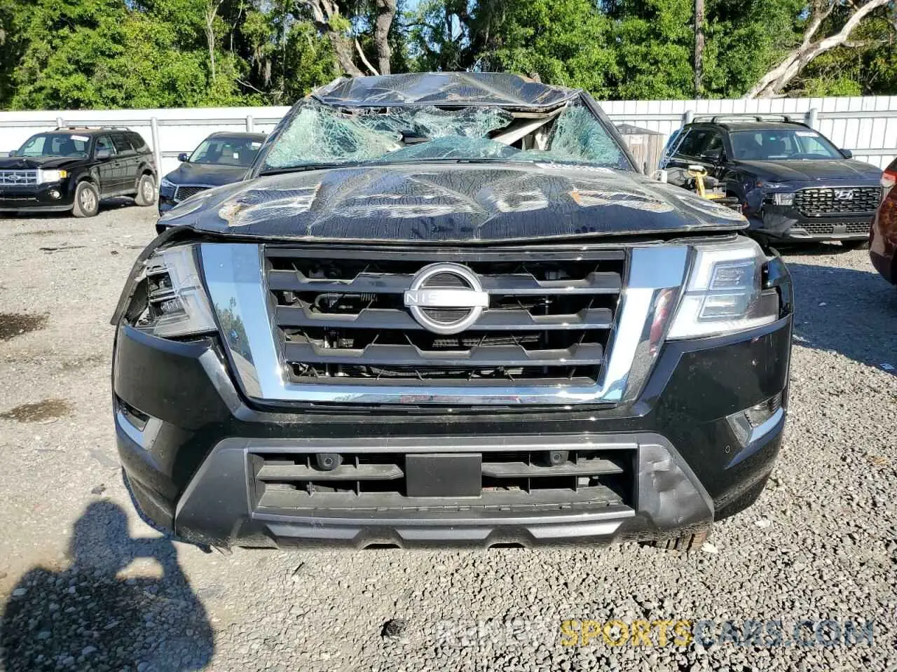 5 Photograph of a damaged car JN8AY2AC9R9197202 NISSAN ARMADA 2024