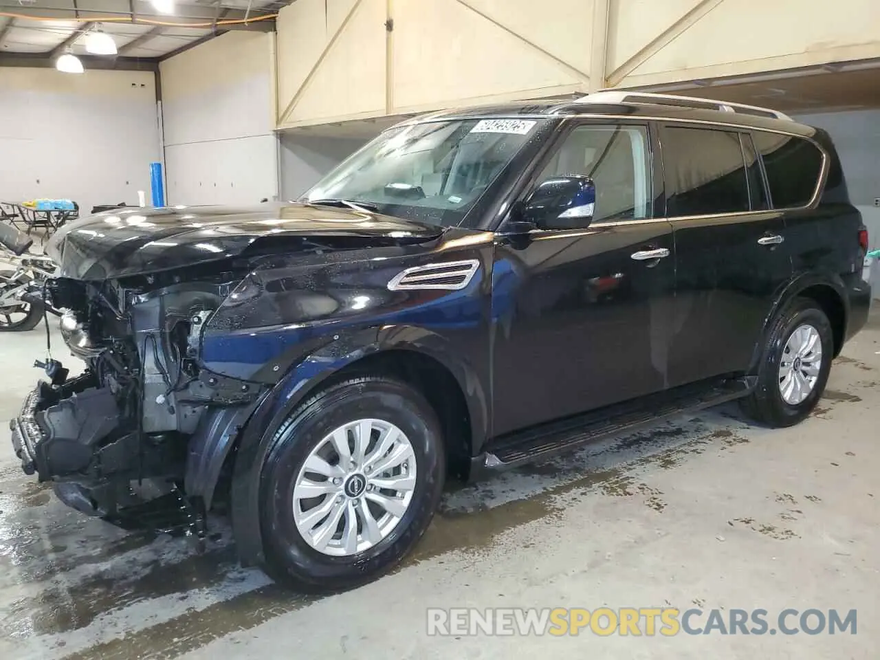 1 Photograph of a damaged car JN8AY2AD7R9709905 NISSAN ARMADA 2024
