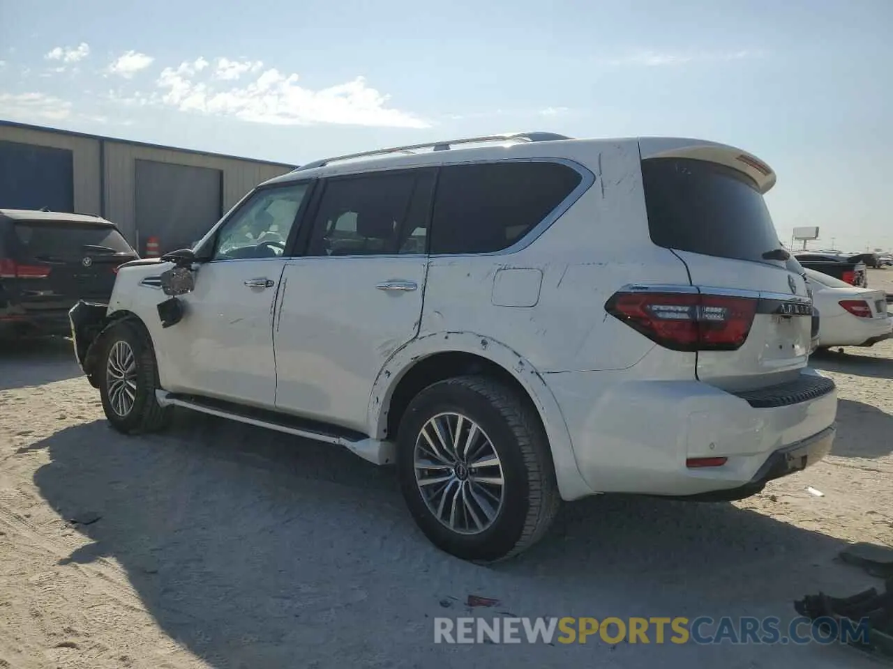 2 Photograph of a damaged car JN8AY2BA0R9416867 NISSAN ARMADA 2024