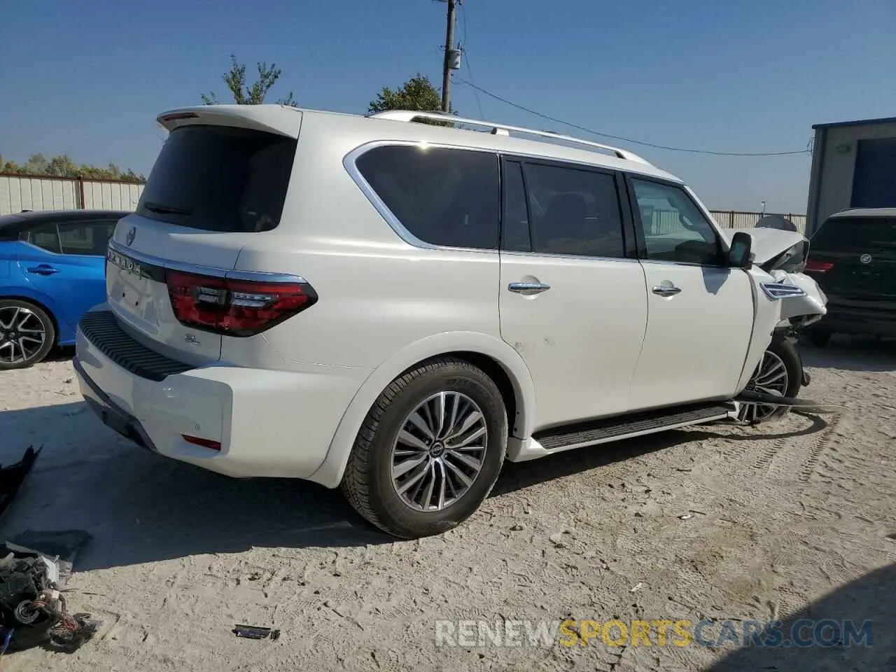 3 Photograph of a damaged car JN8AY2BA0R9416867 NISSAN ARMADA 2024
