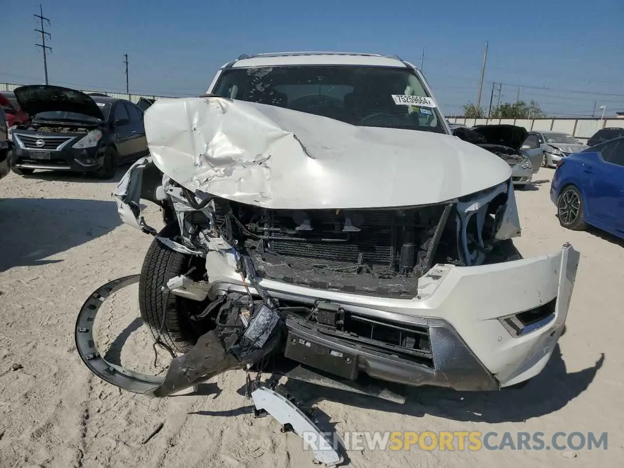 5 Photograph of a damaged car JN8AY2BA0R9416867 NISSAN ARMADA 2024