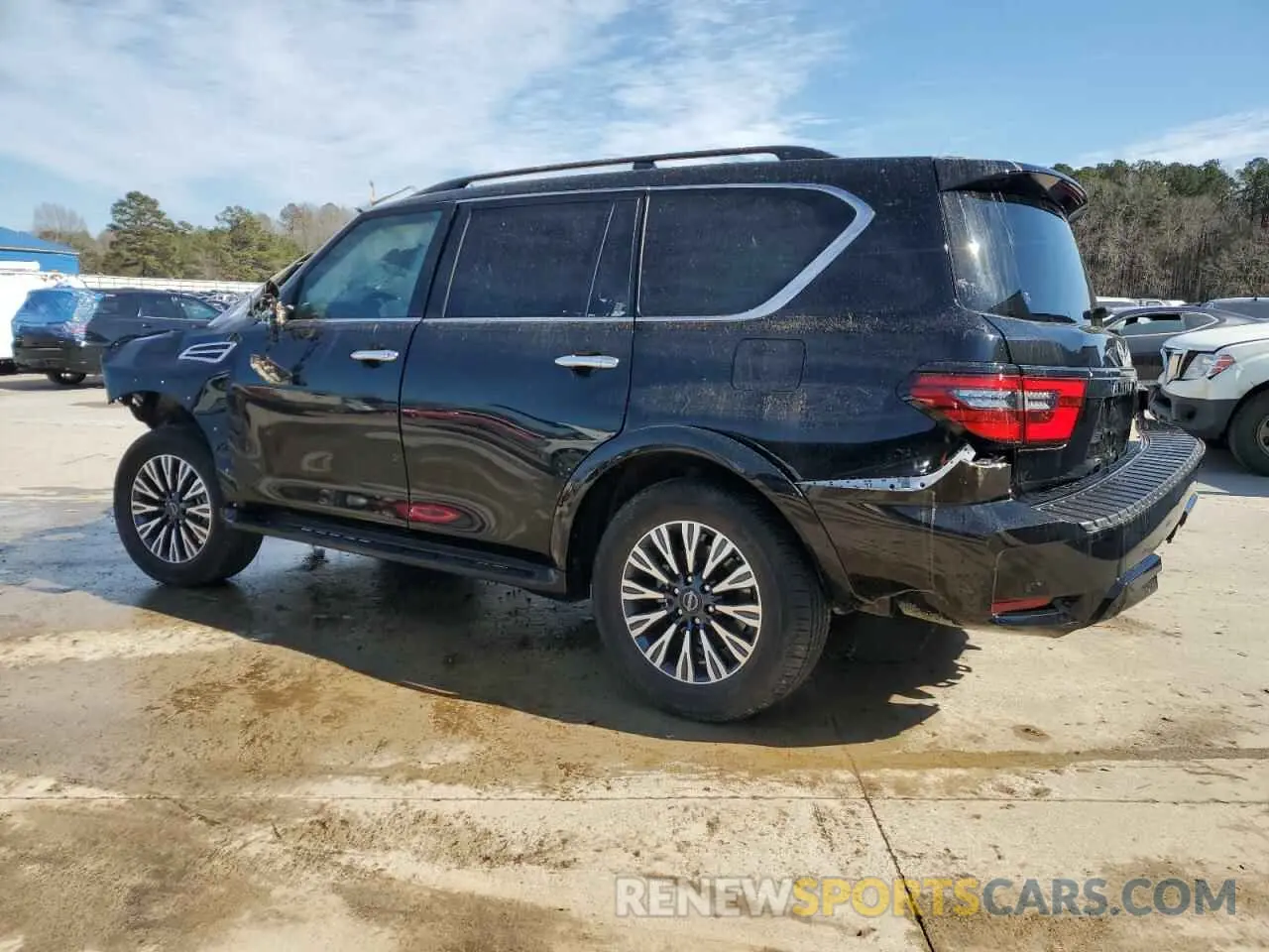 2 Photograph of a damaged car JN8AY2BA5R9415939 NISSAN ARMADA 2024