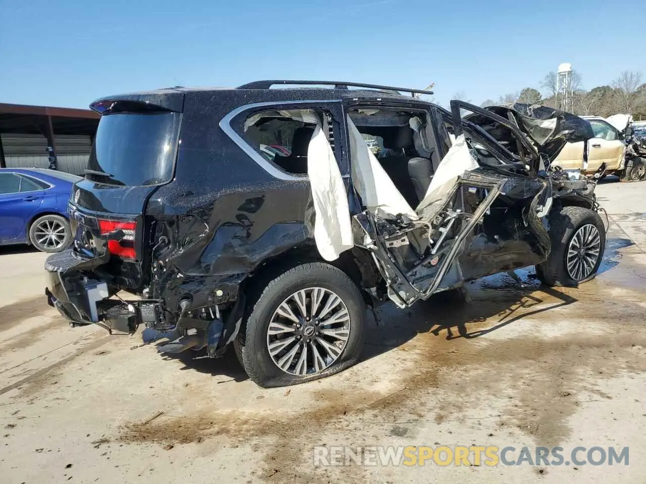 3 Photograph of a damaged car JN8AY2BA5R9415939 NISSAN ARMADA 2024