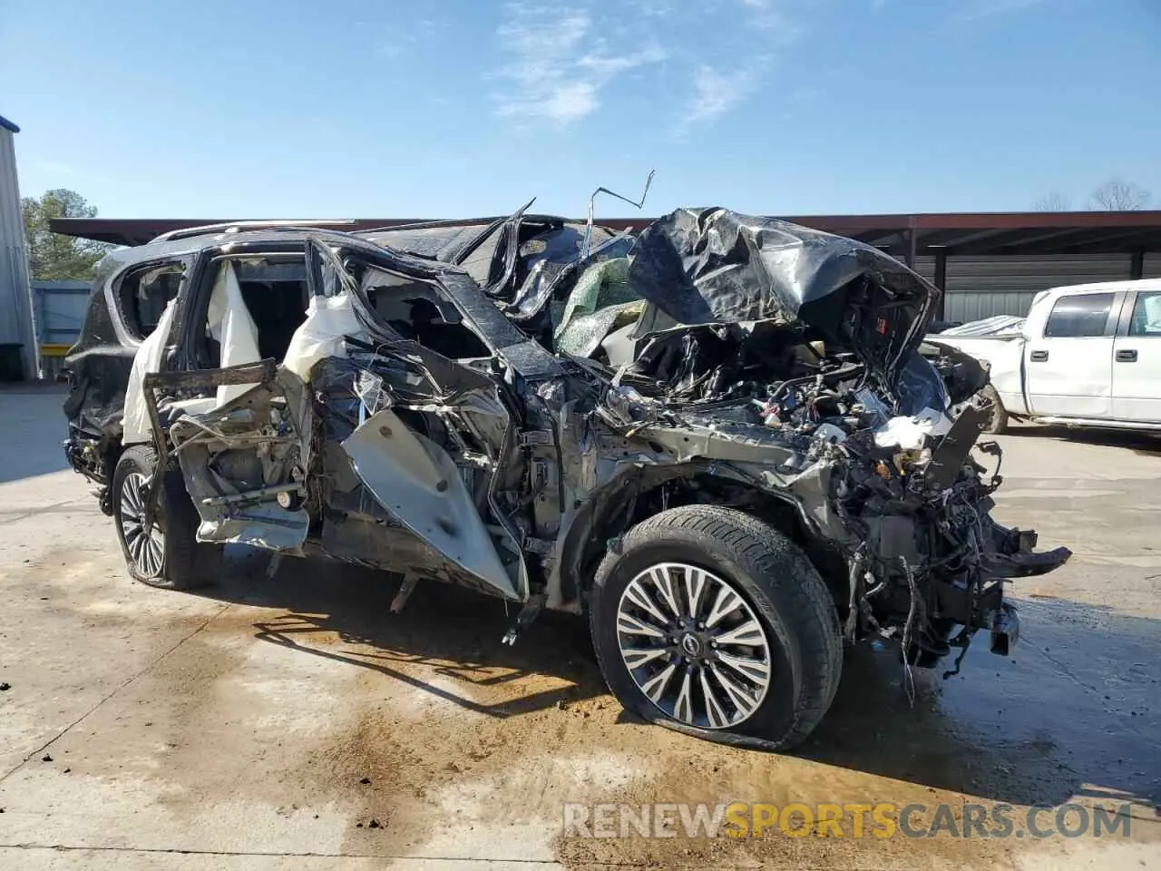 4 Photograph of a damaged car JN8AY2BA5R9415939 NISSAN ARMADA 2024