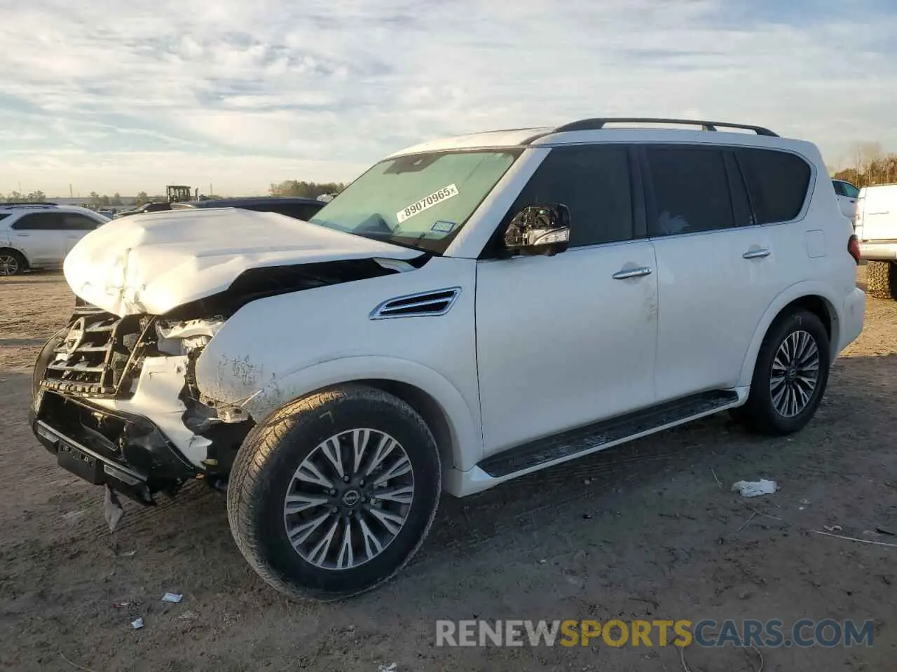 1 Photograph of a damaged car JN8AY2BA9R9416091 NISSAN ARMADA 2024